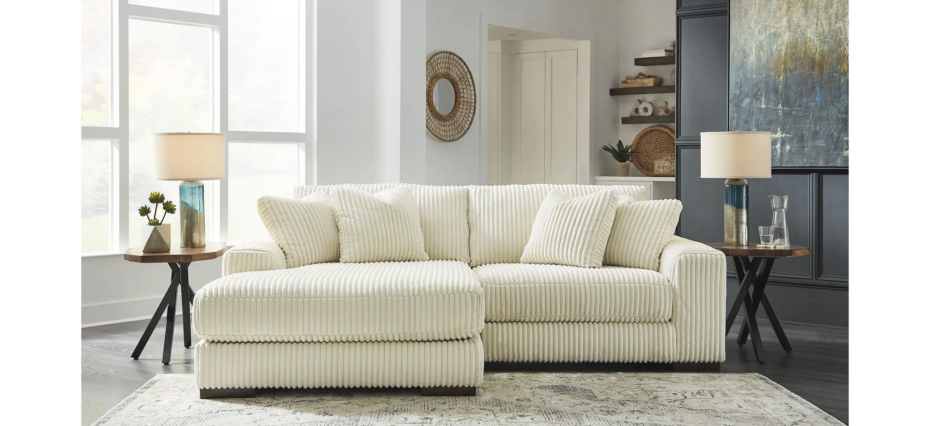 Lindyn 2-pc. Chaise Sectional | Raymour & Flanigan