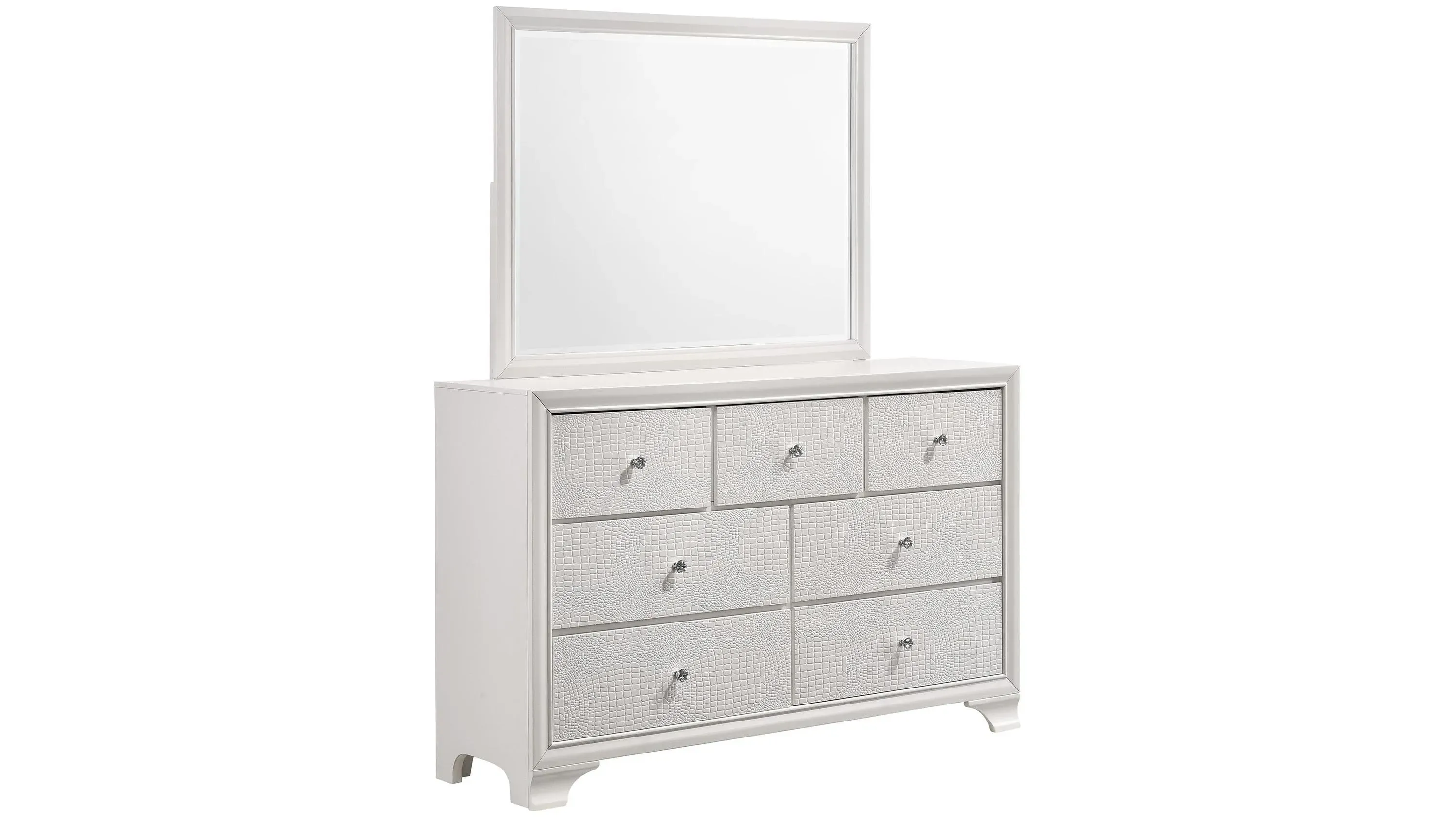 Lyssa Dresser and Mirror Set | Raymour & Flanigan