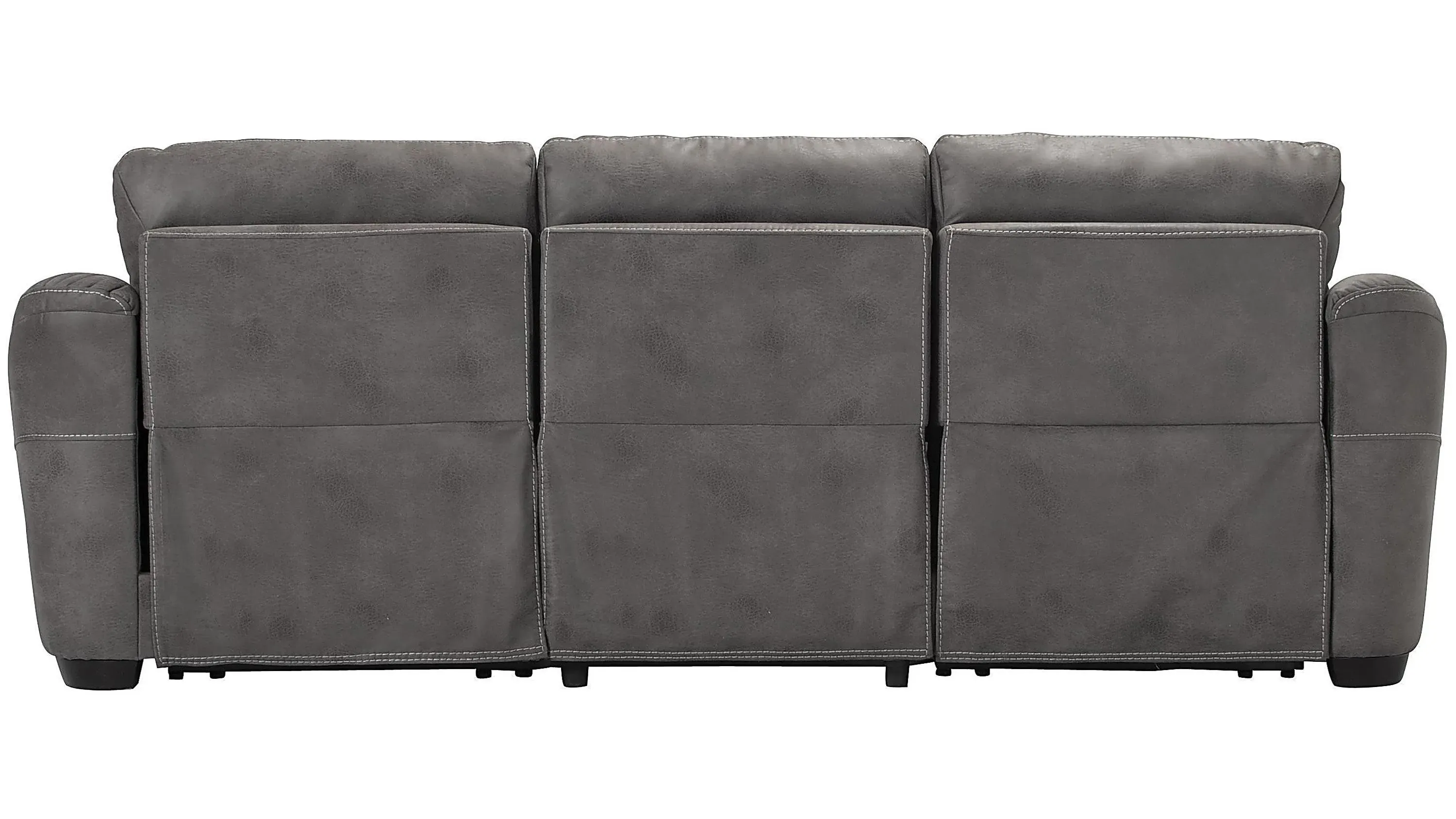 Rockland Microfiber 3-pc. Power Sofa
