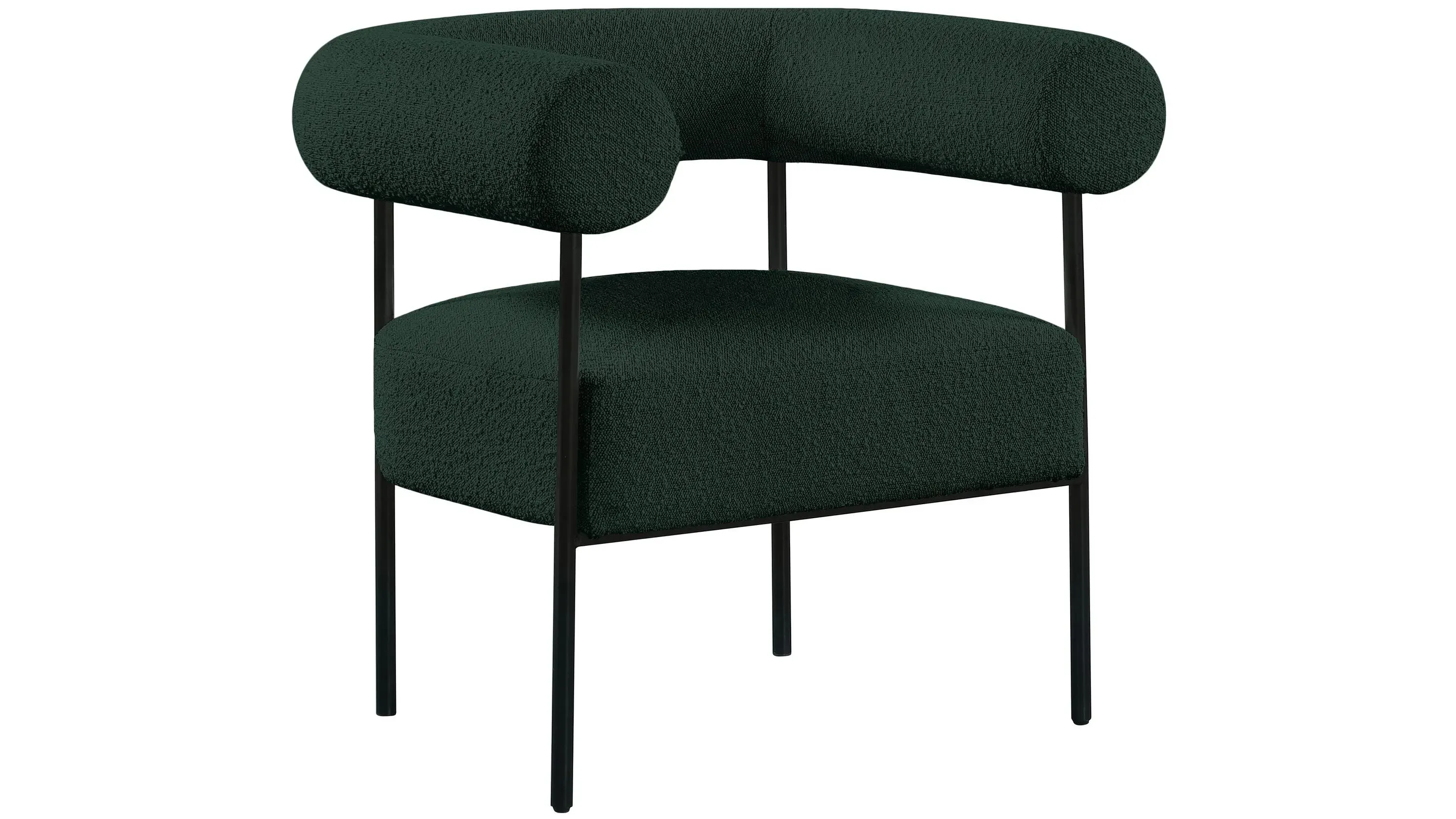 Blake Boucle Fabric Accent Chair | Raymour & Flanigan