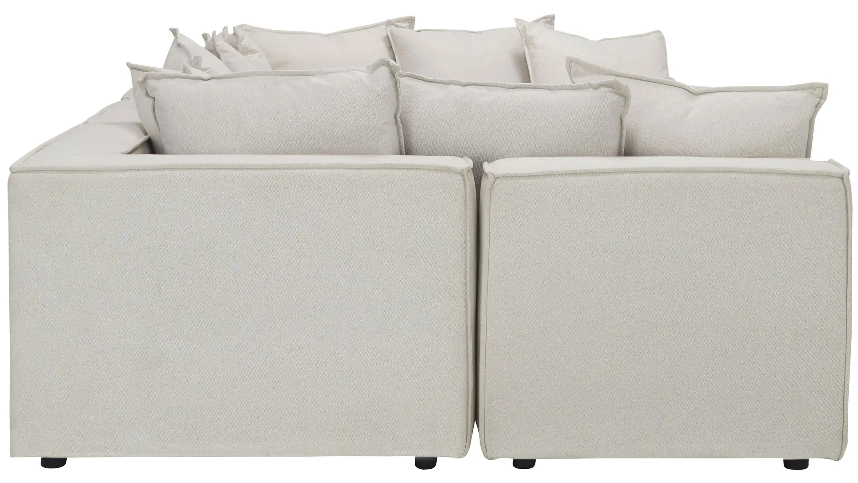 Loris Chenille 5-pc. Pit Sectional