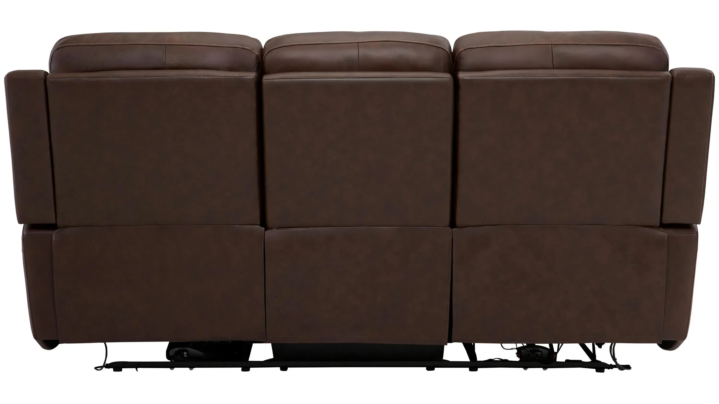 Henrick Triple Power Leather Living Room Set | Raymour & Flanigan