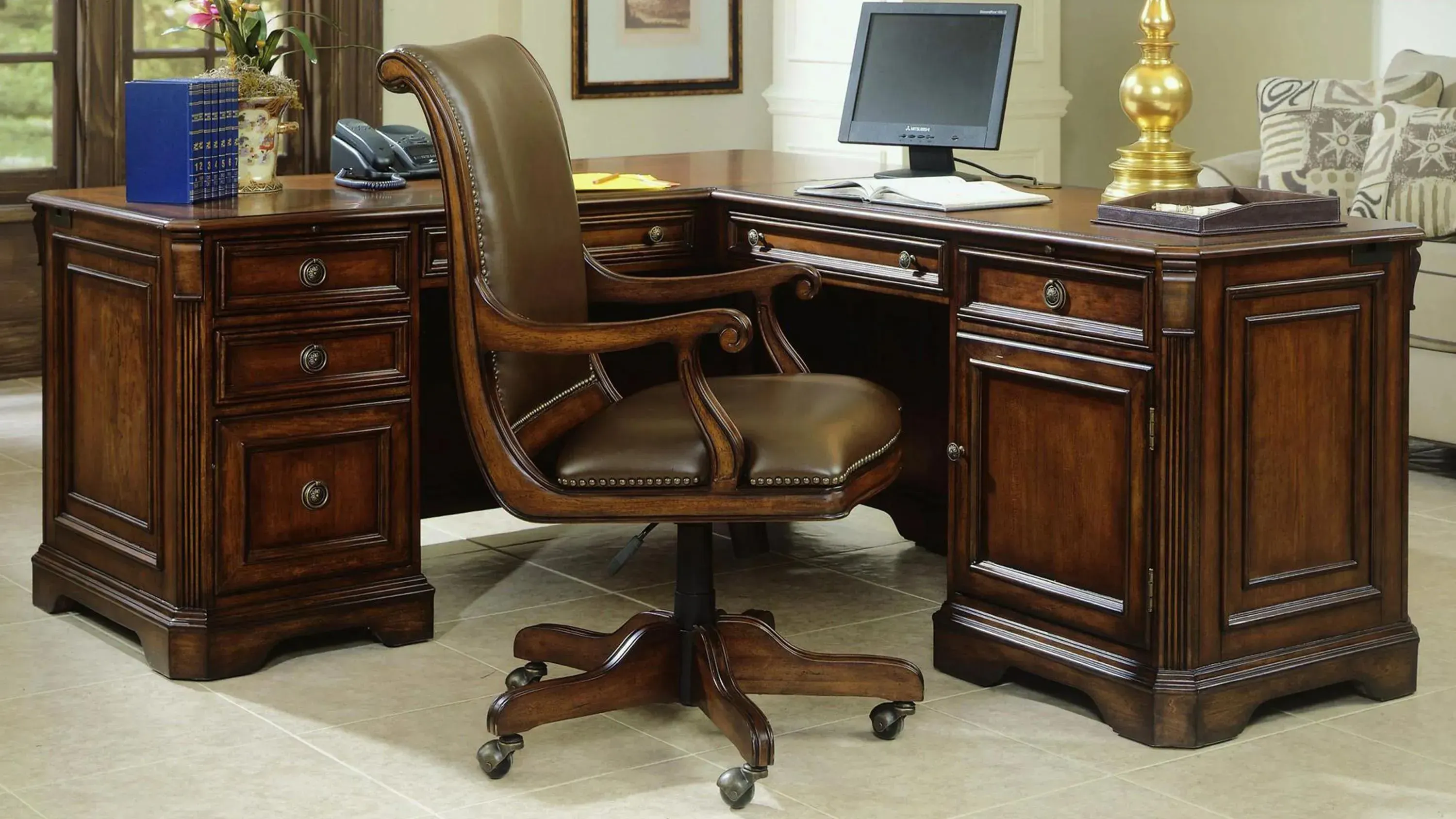 Brookhaven 2-pc. Desk | Raymour & Flanigan