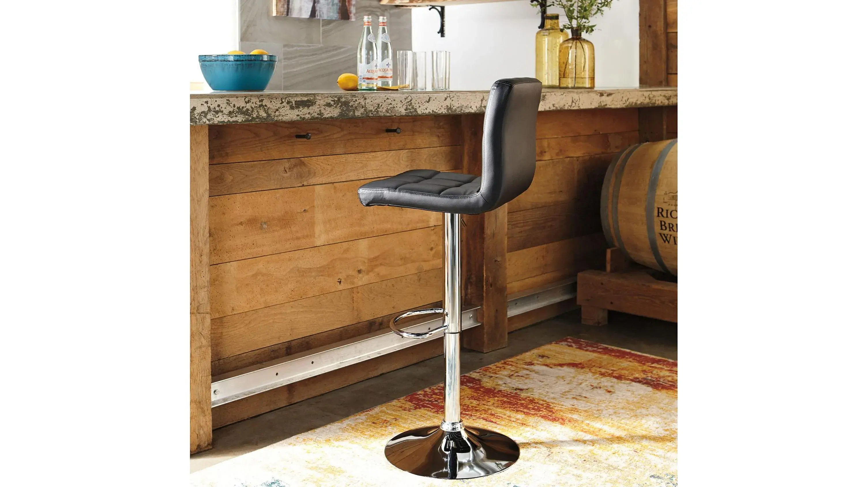 Jackson 30" AdjustableHeight Swivel Bar Stool Raymour & Flanigan