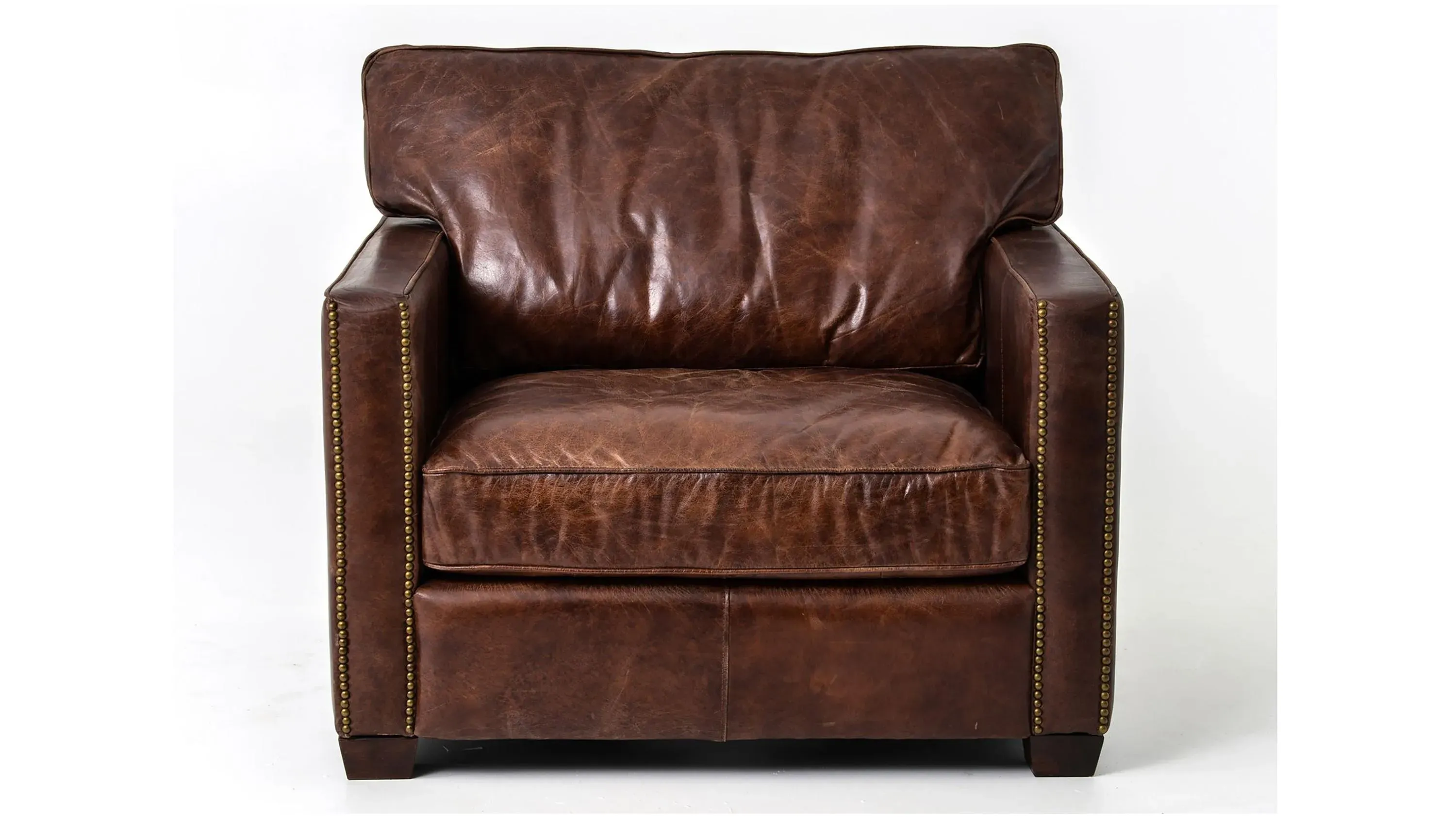 Larkin Leather Accent Chair Raymour Flanigan