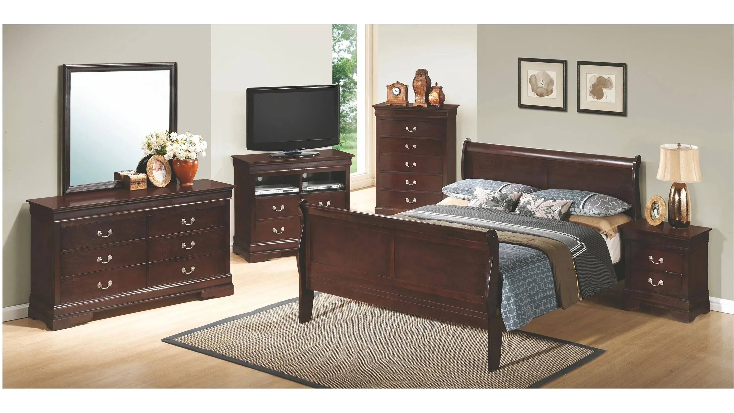 Rossie 2-Drawer Nightstand | Raymour & Flanigan