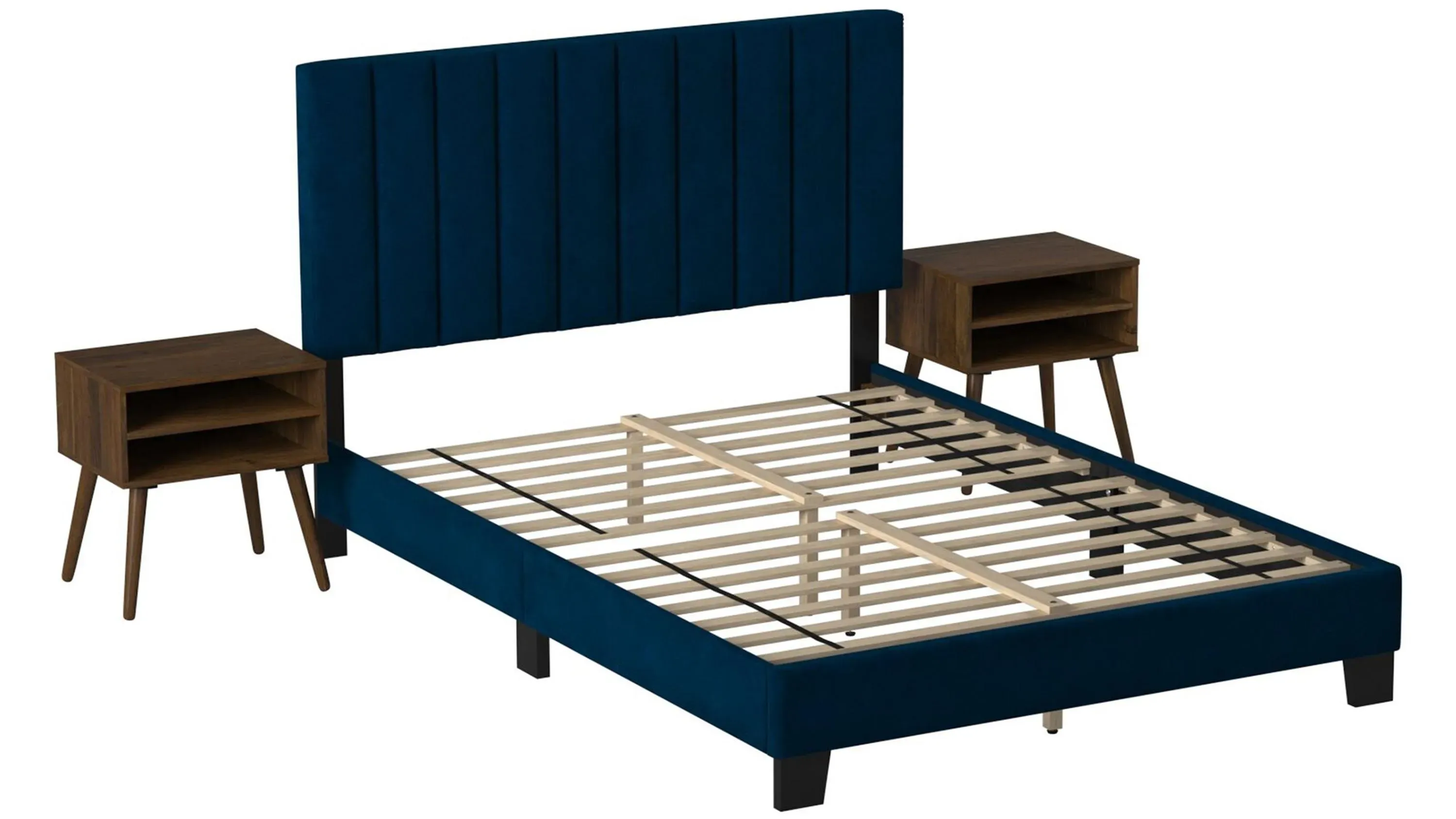 Colbie 3-pc. Upholstered Platform Bedroom Set