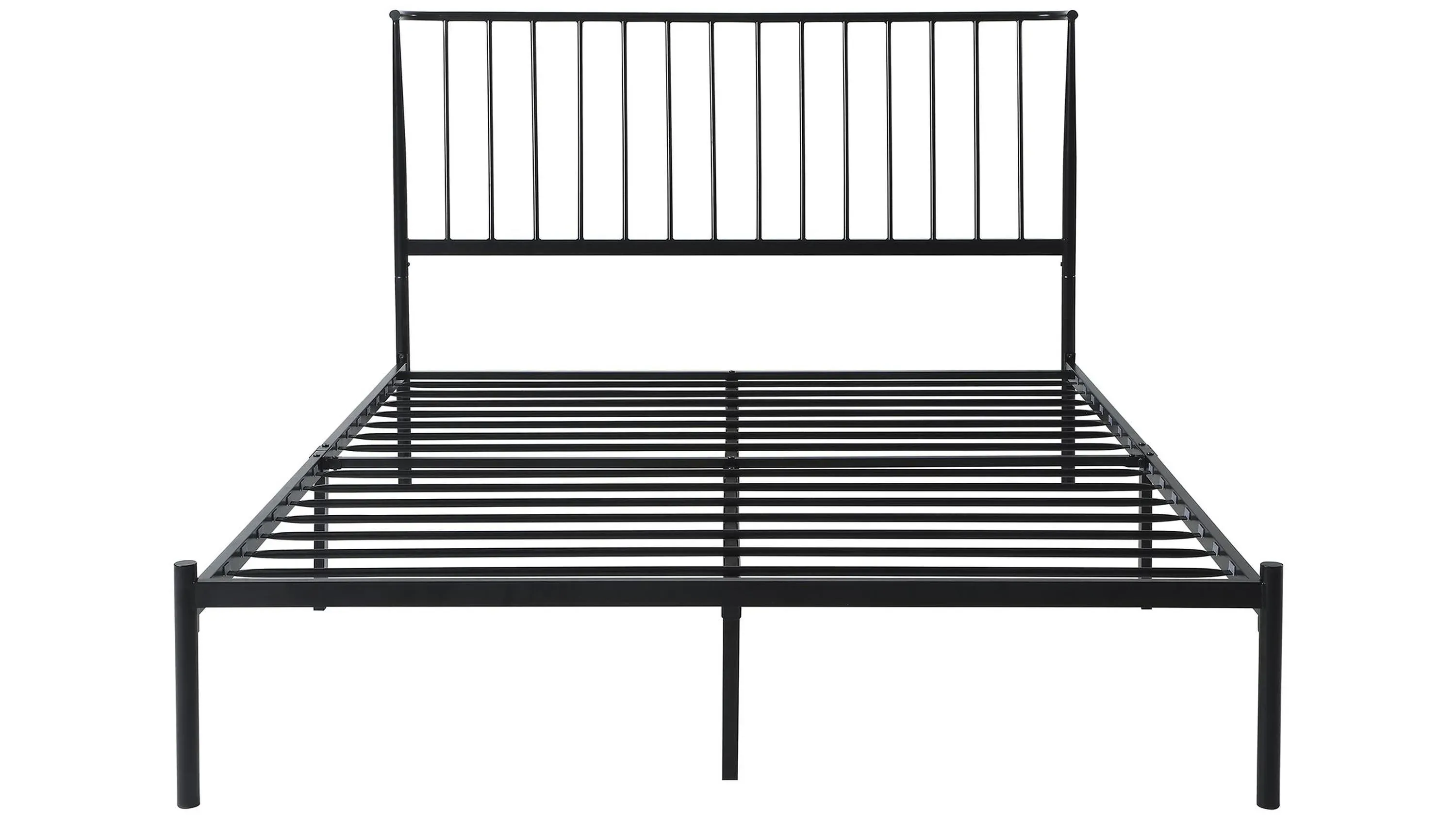 Fawn Twin Metal Platform Bed