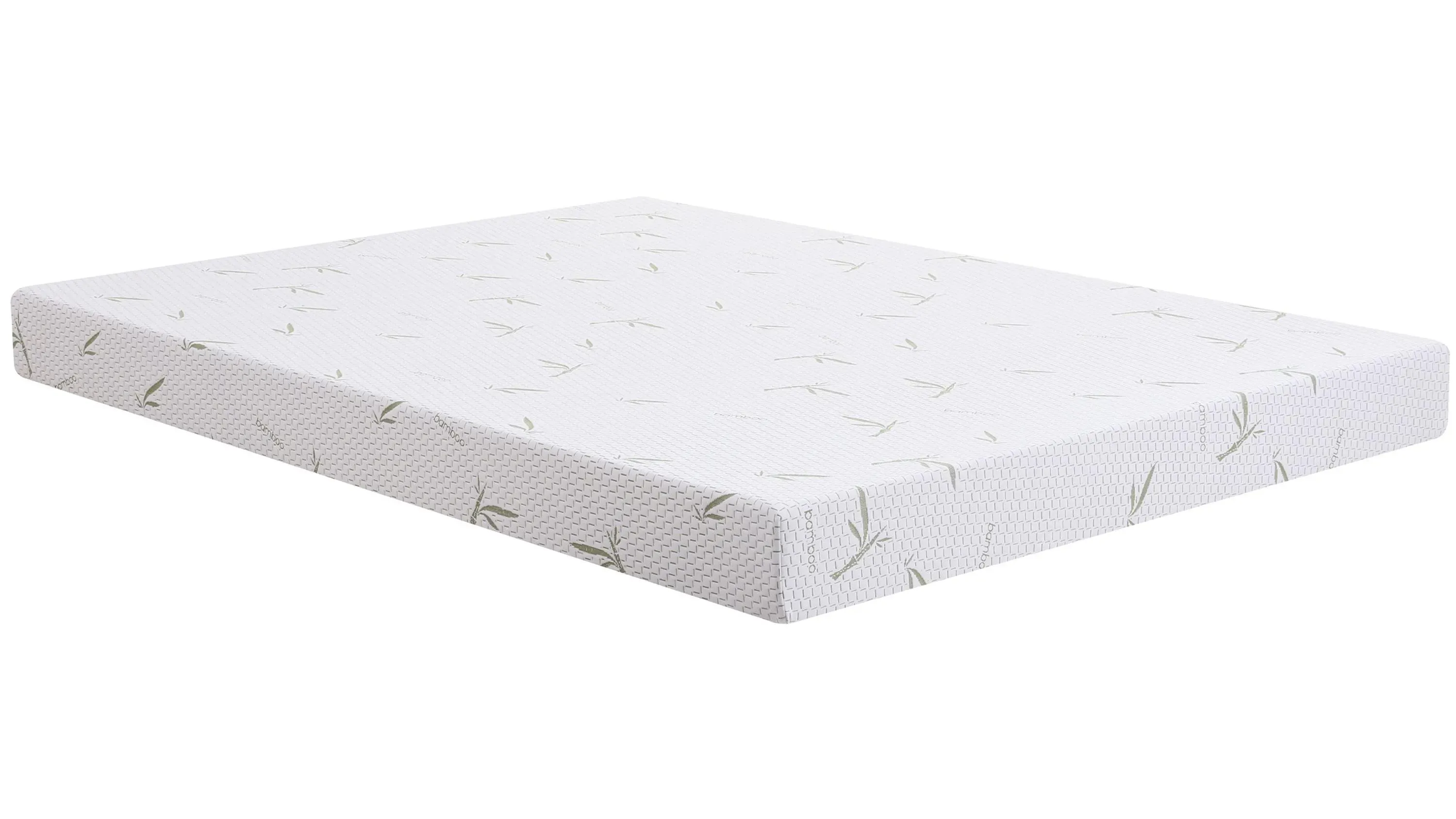 みやもん Zinus 6 in. Medium Quilted Top Queen Foam and Spring Mattress HD