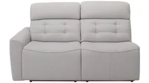 CalmBeach　30本グレヴィリアアイヴァンホー+40本エバーライト Hanlin Left Arm Facing Power Loveseat w/ Power Headrest, Lumbar