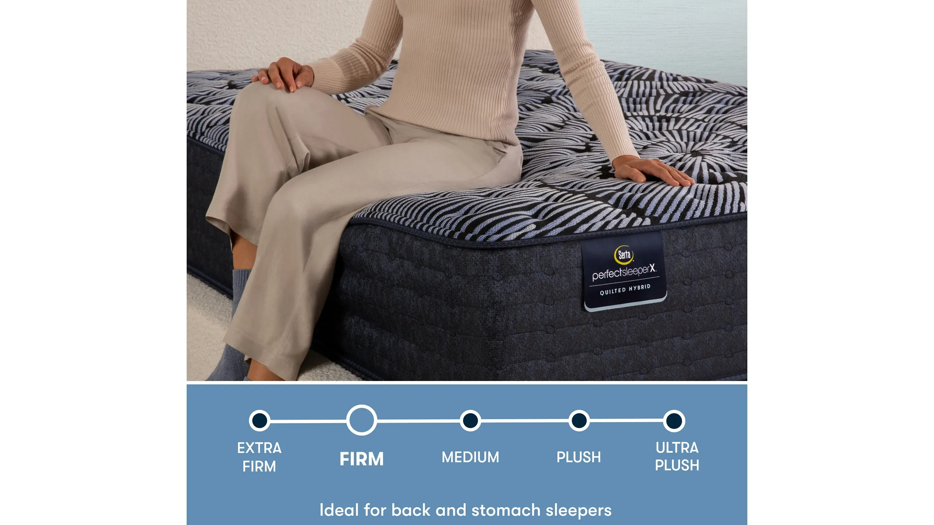 Serta Perfect Sleeper X Knox Firm Mattress | Raymour & Flanigan