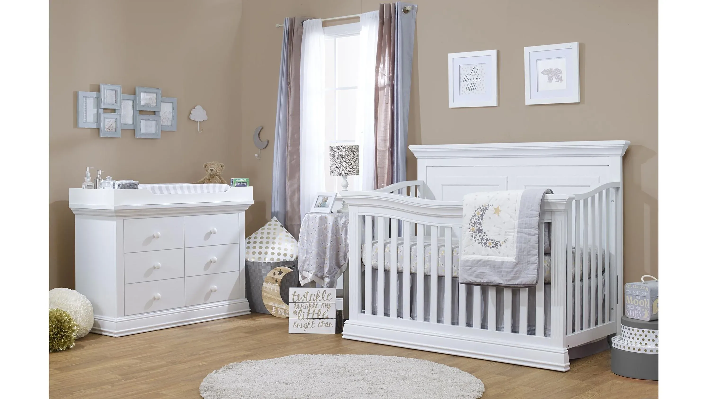 Paxton Four-in-One Crib with Conversion Kit Raymour Flanigan