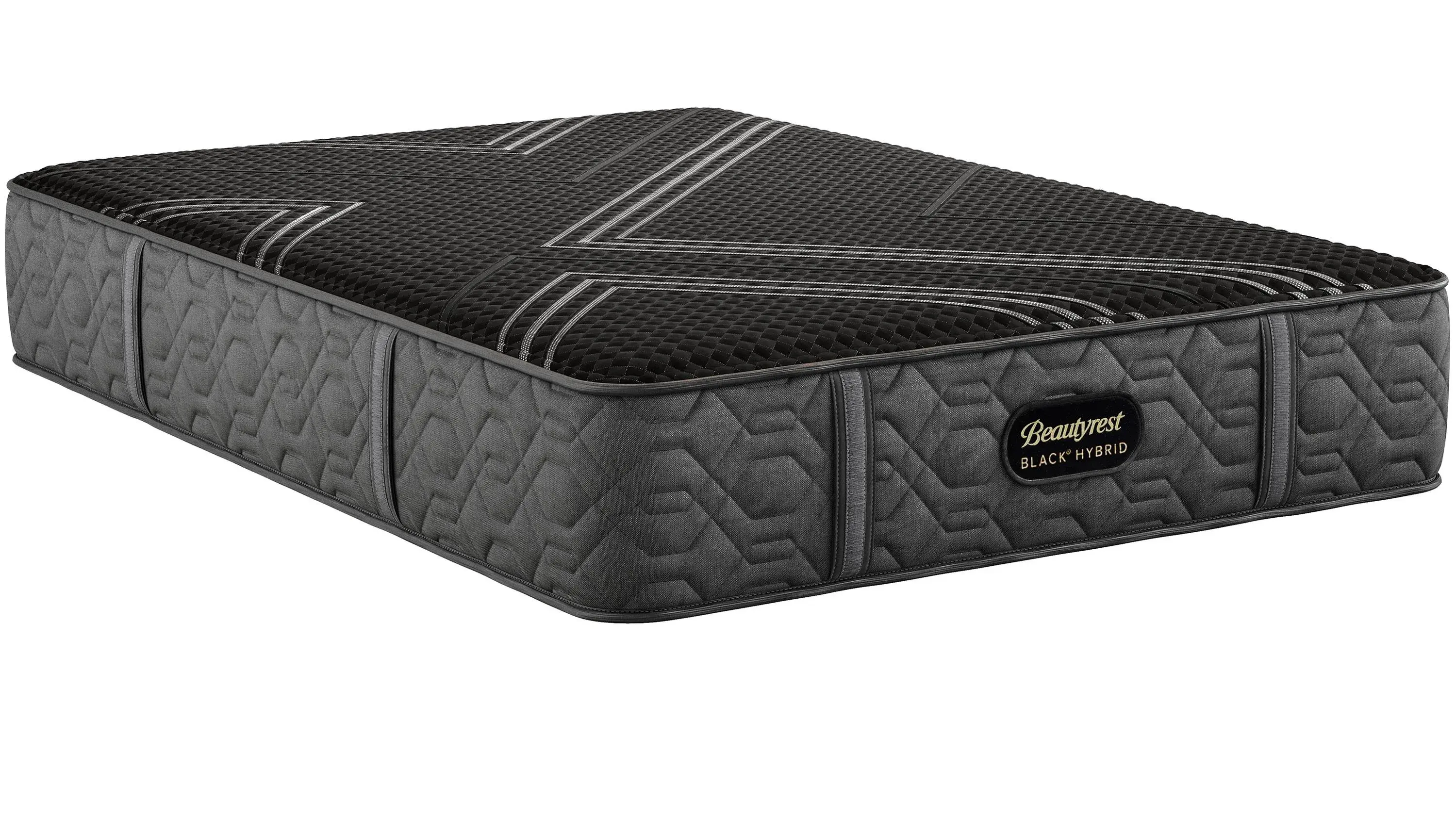 Beautyrest Black Hybrid Series One Firm Full Mattress Set - Thumbnail 4