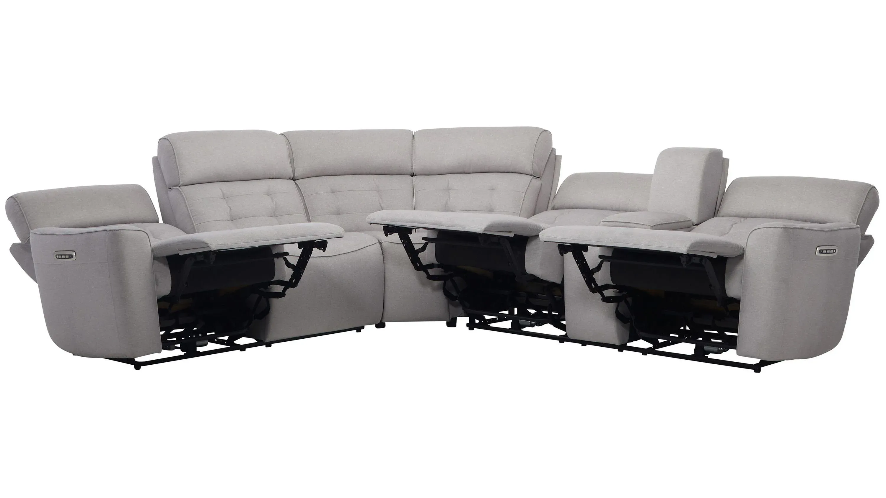 Hanlin 3-pc. Power Sectional