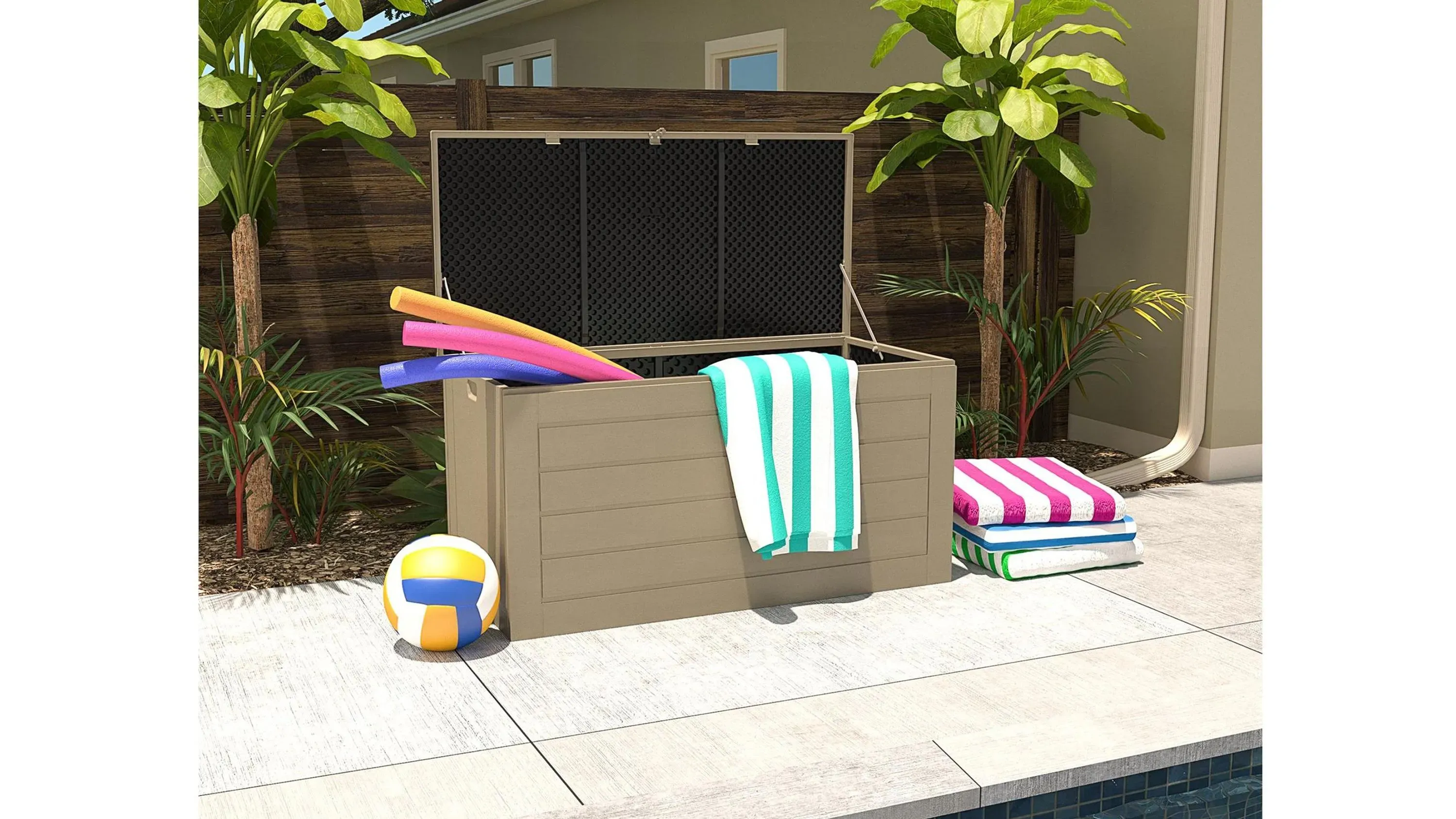 COSCO Outdoor Patio Deck Storage Box