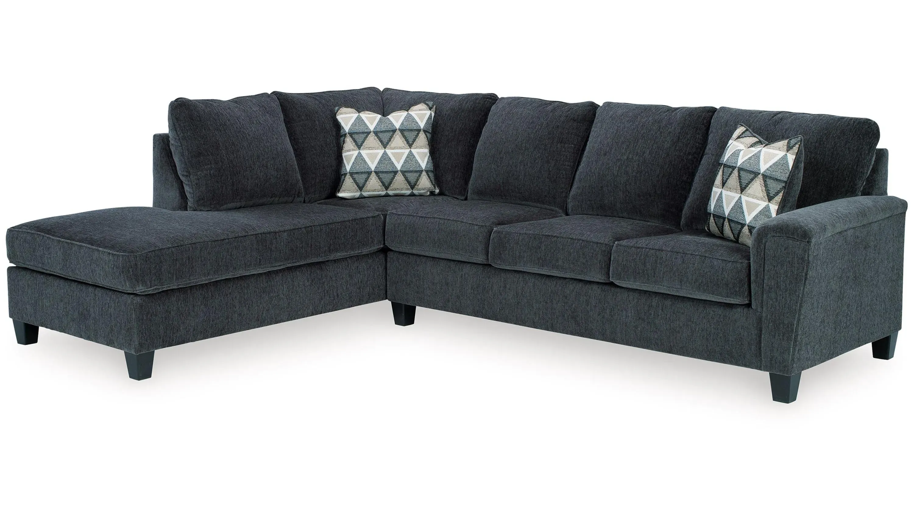 Abinger 2-pc. Sleeper Sectional with Chaise Smoke Product_Image_Carousel