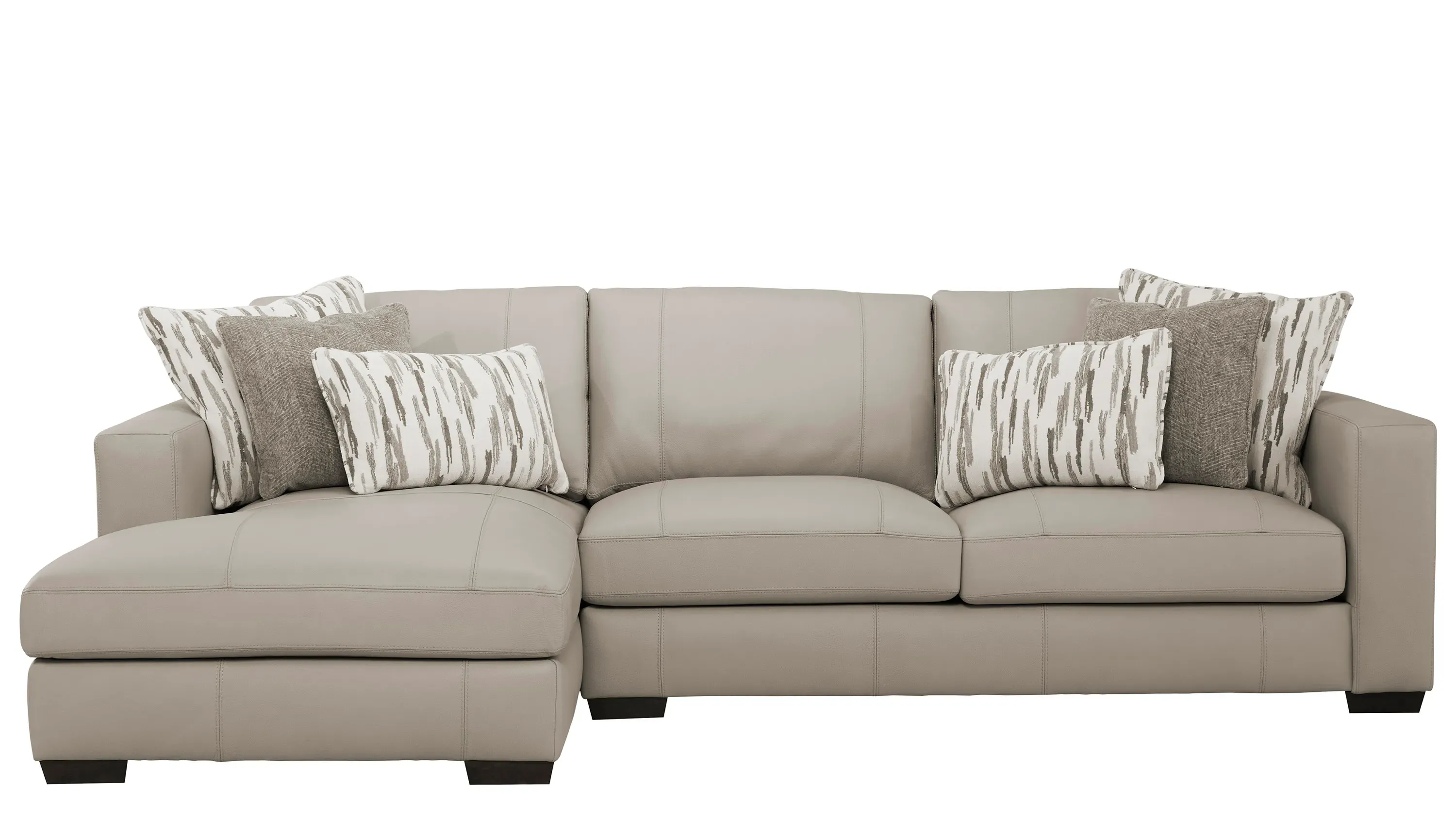 Oaklynn Leather 2-pc. Sofa Chaise