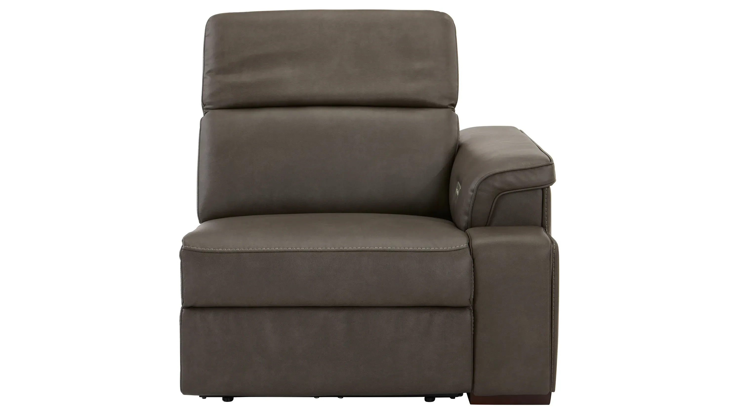 Orion Right Arm Facing Dual Power Recliner w/ Speaker Headrest
