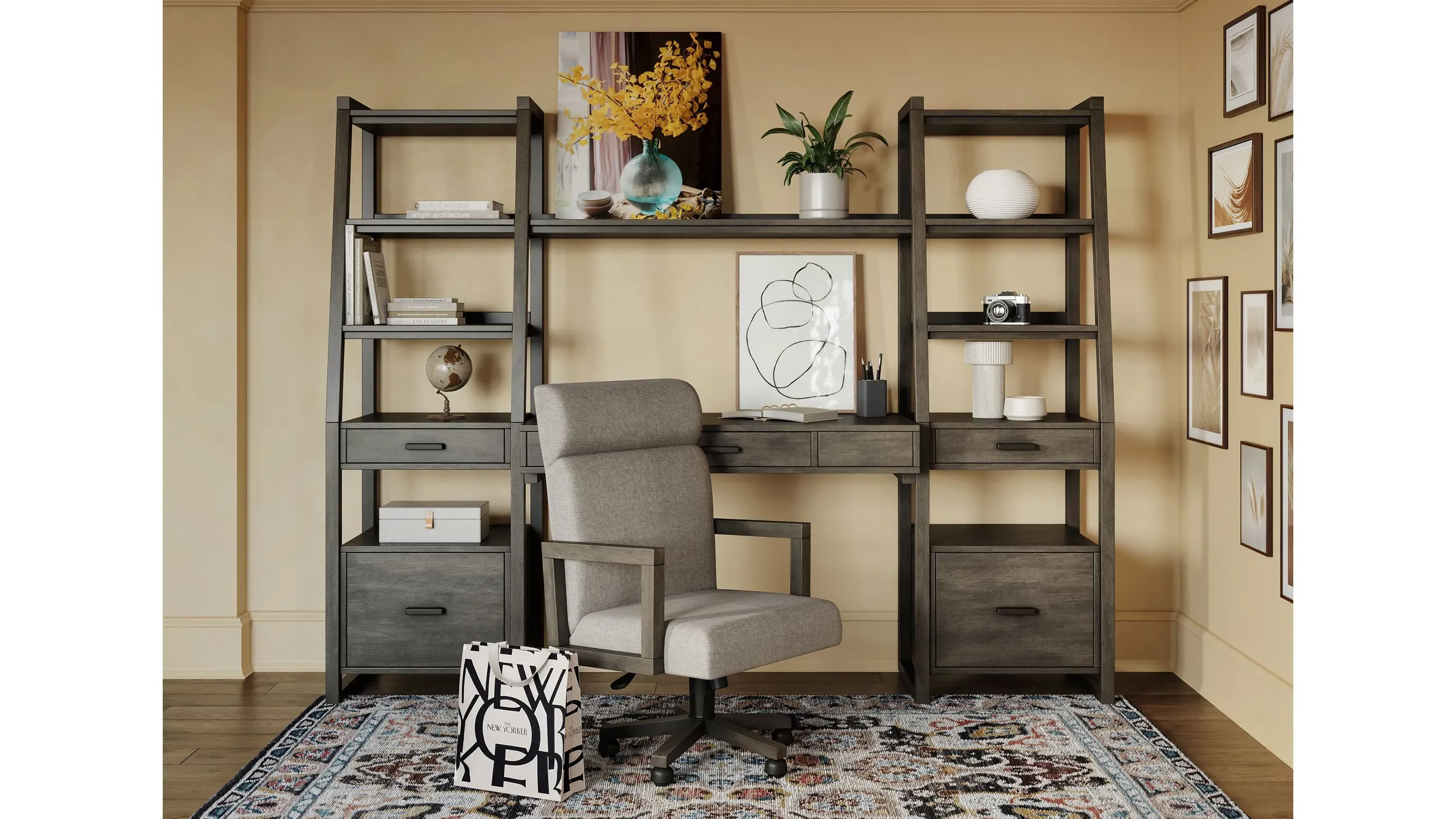 Minot 3-pc. Home Office Wall