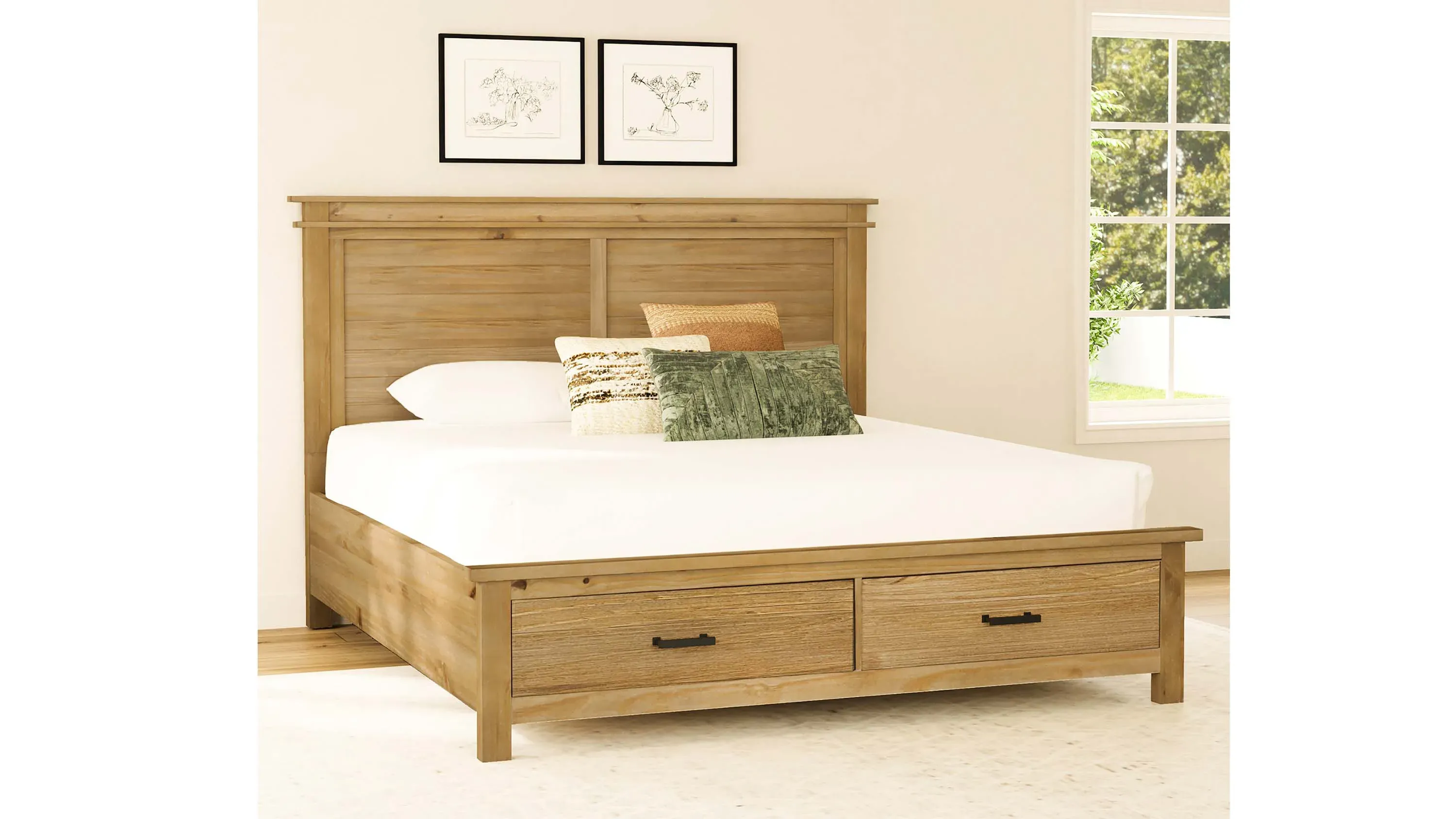 Hempstead 4 pc. Platform Storage Bedroom Set