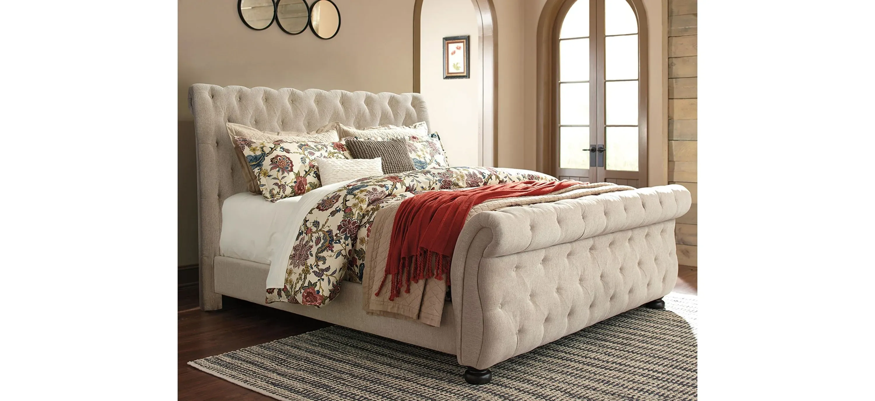 Willenburg California King Sleigh Bed
