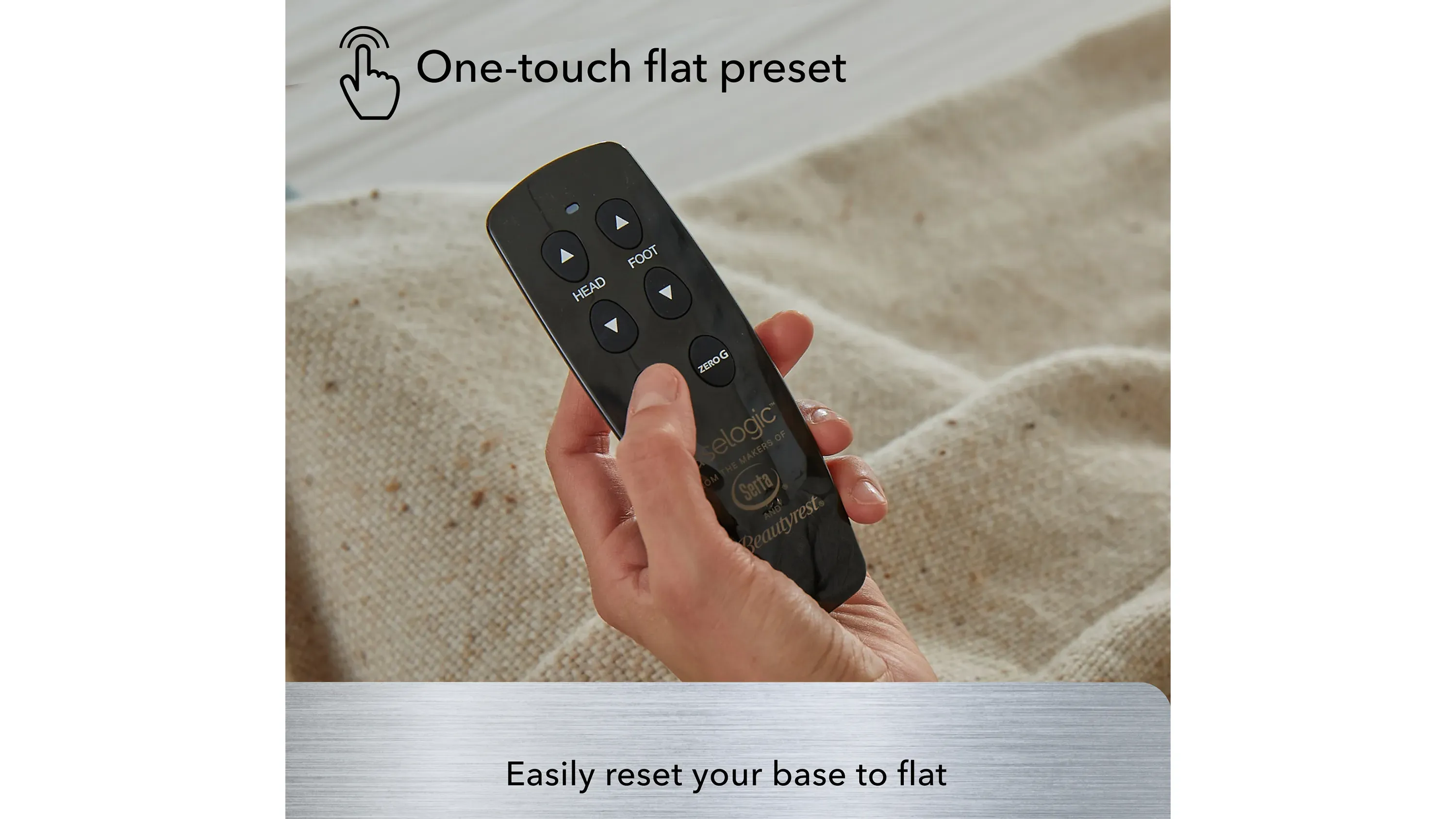 BaseLogic Silver Adjustable Base