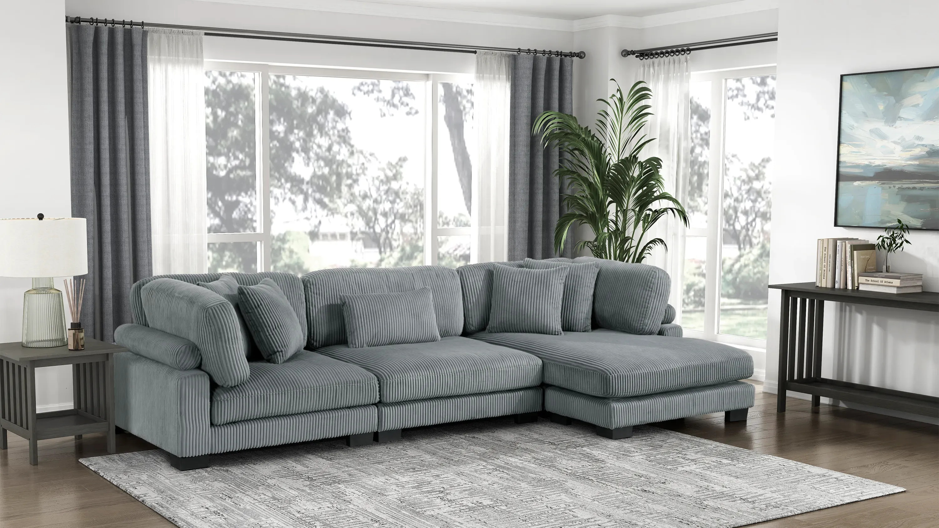 Maverick 3-pc. Sofa Chaise