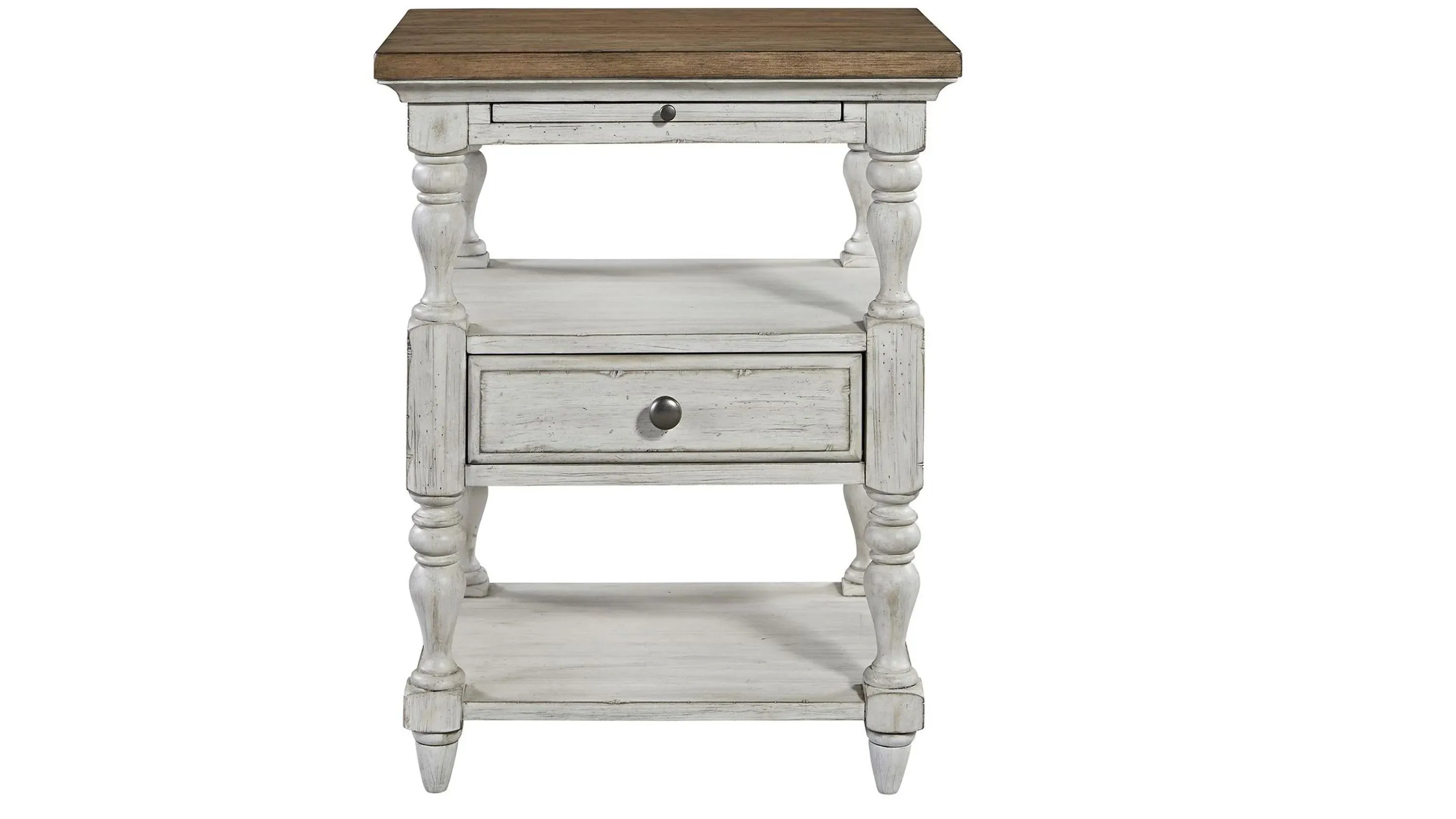 Farmhouse Reimagined 4-pc. Bedroom Set w/ Open Nightstand