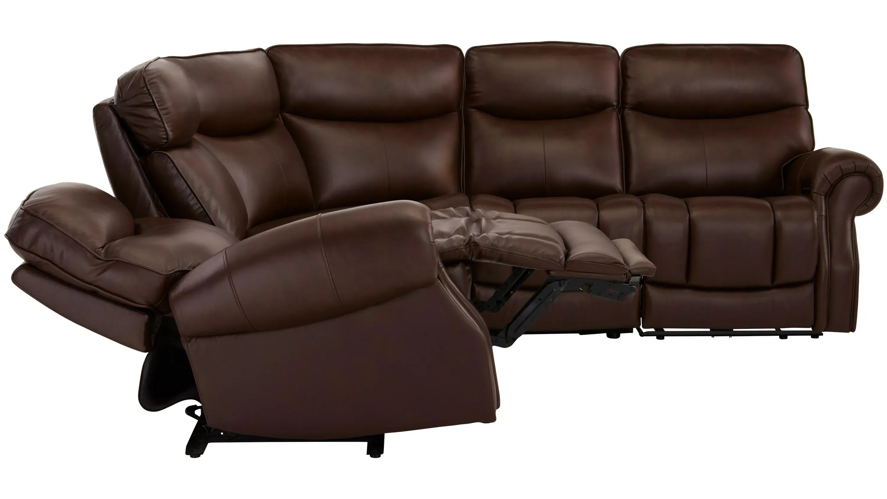 Brooks 5-pc. Zero Gravity Triple Power Sectional | Raymour & Flanigan