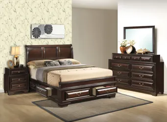 Hollywood Hills 4-pc. Upholstered Bedroom Set