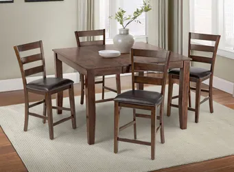 Kona 5-pc. Counter Height Dining Set Merlot Product_Grid_Image