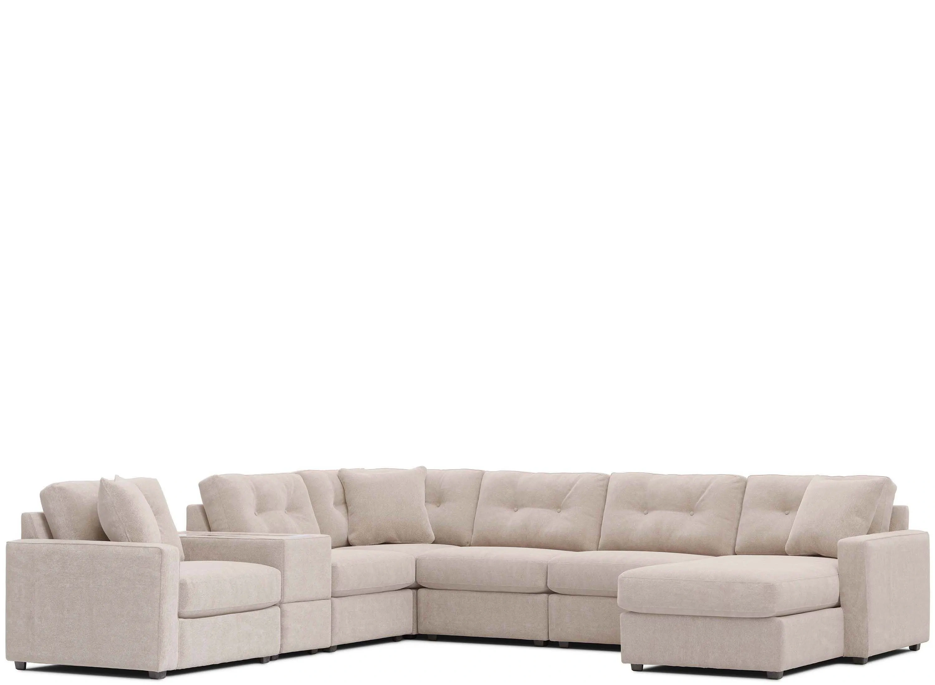 ModularOne 7-pc. Sectional w/One Power Console