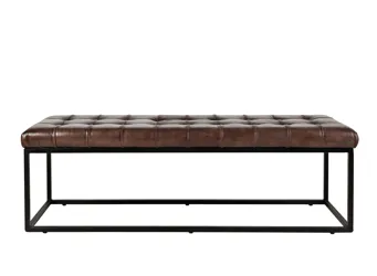 Global Archive Leather Bench Brown / Dark Sienna Product_Grid_Image