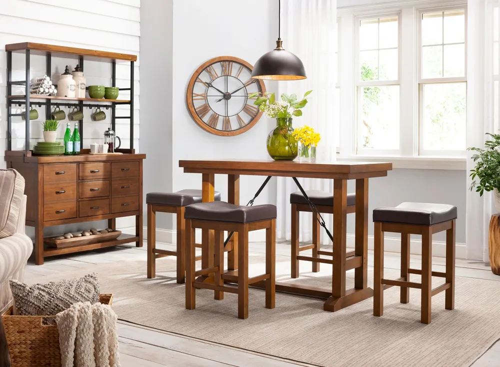 Fenwick 5-pc. Counter-Height Dining Set | Raymour & Flanigan