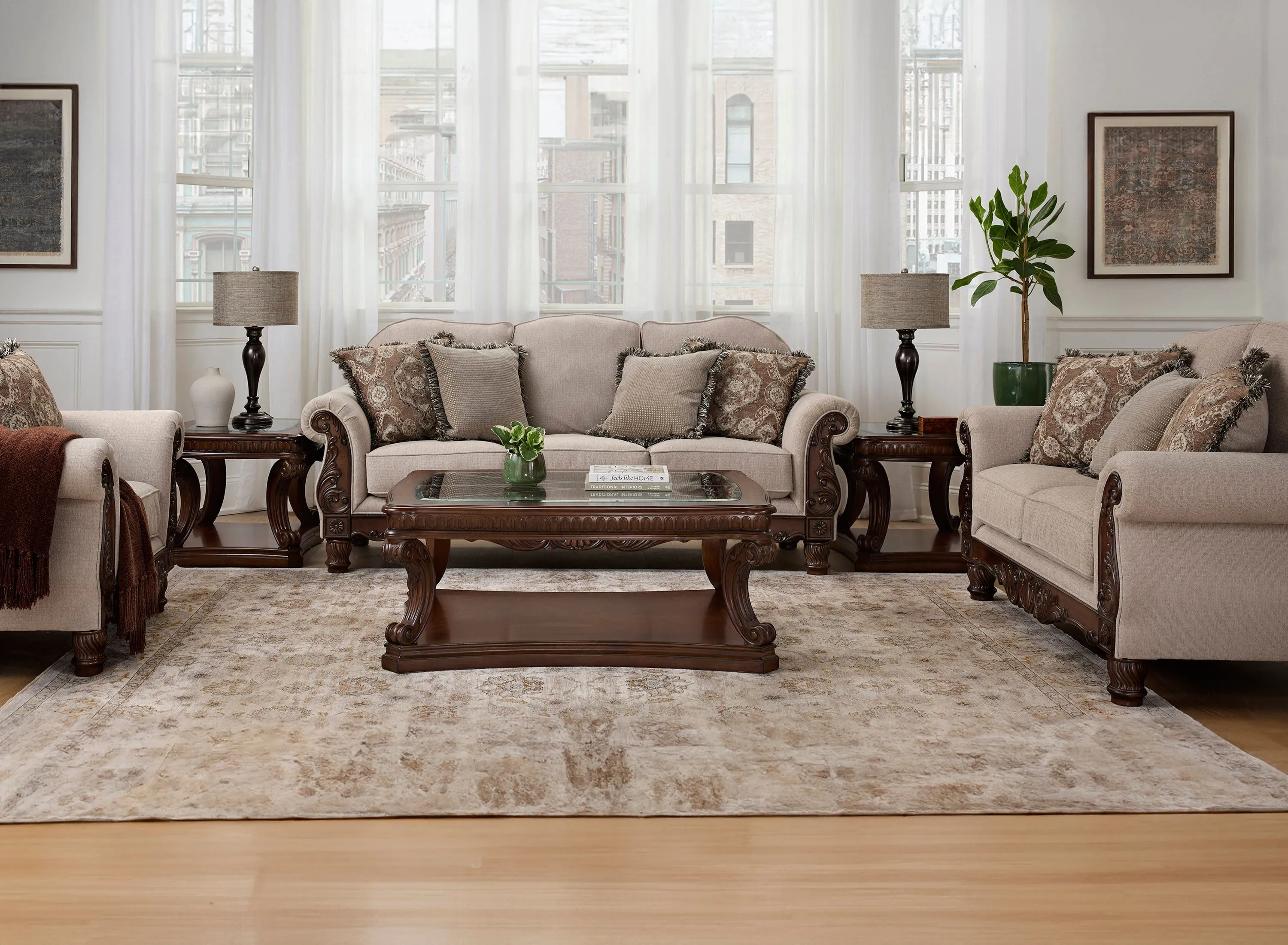 Palazzo Living Room Set | Raymour & Flanigan