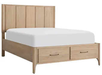 Savannah Panel Bed | Raymour & Flanigan