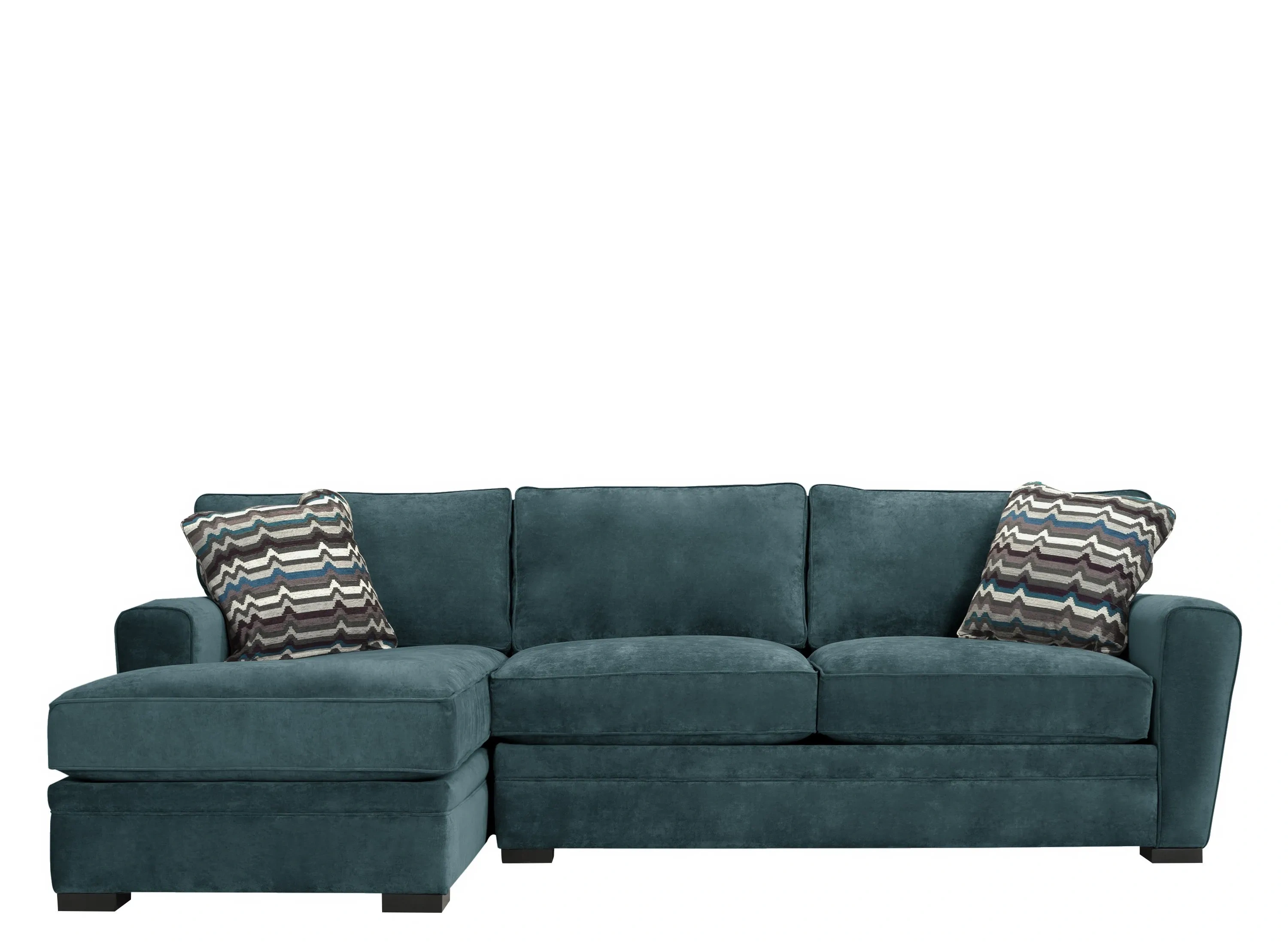 Artemis II 2 pc. Left Arm Facing Microfiber Sectional Sofa w Full Sleeper Raymour Flanigan