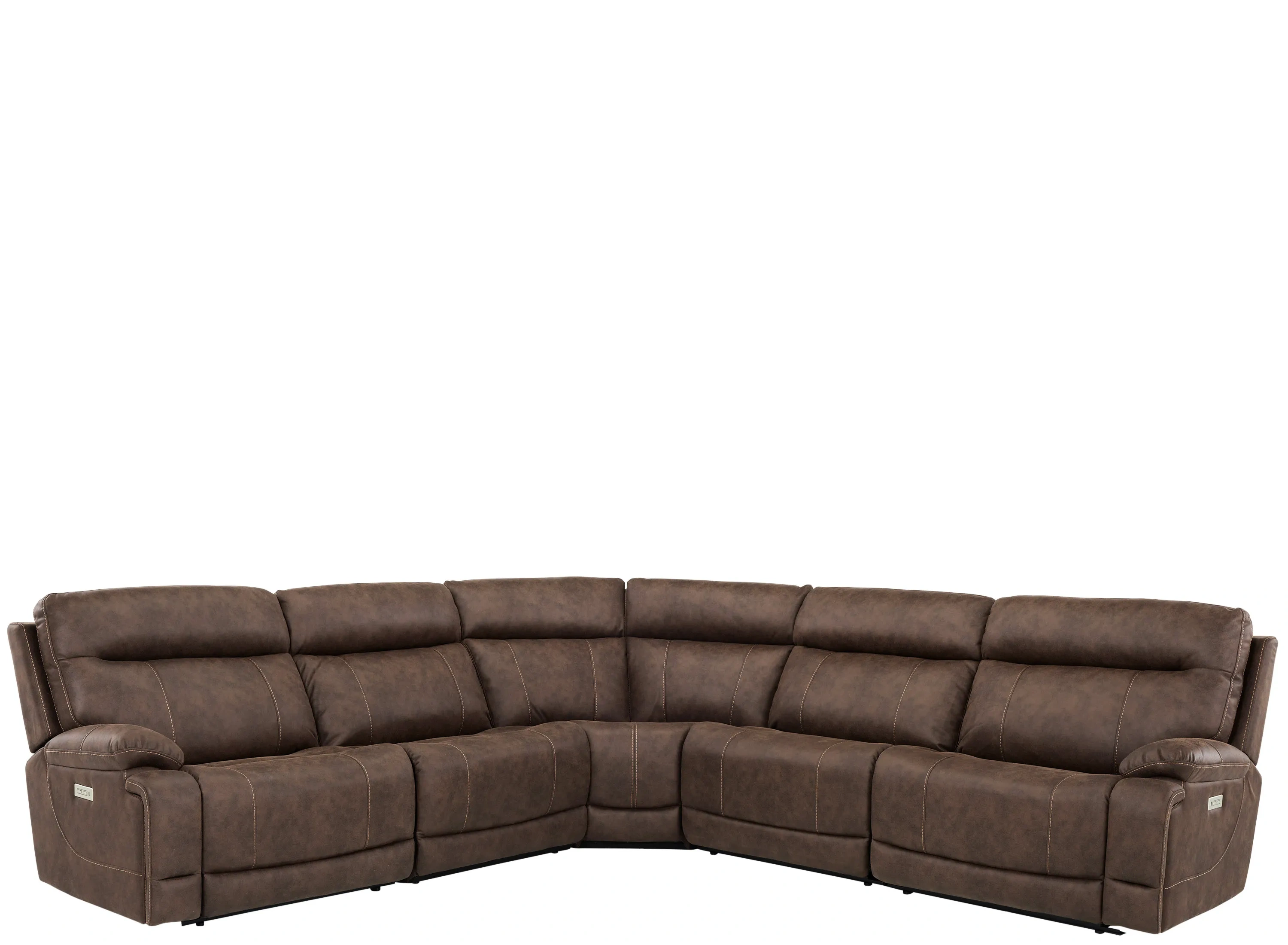 Gates 5-pc. Dual Power Sectional | Raymour & Flanigan