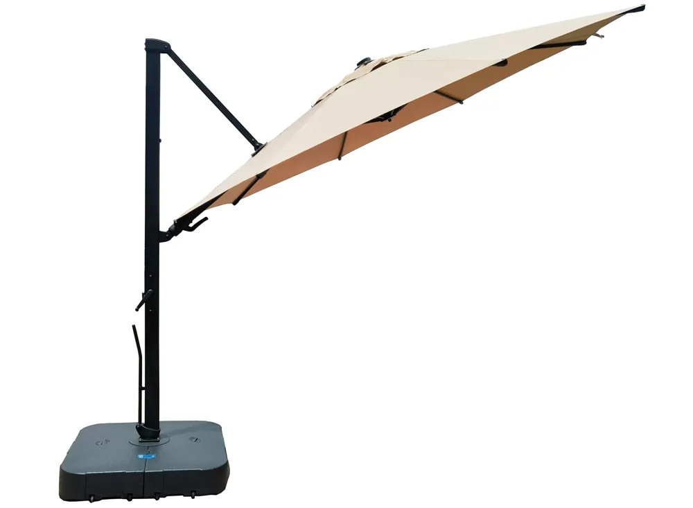 amazon cantilever patio umbrella 11x11ft Extra Large Telescopic Umbrella, UV Ray Blocking Umbrella, Grey The 10 ft VECELO 10ft Offset Patio Umbrella