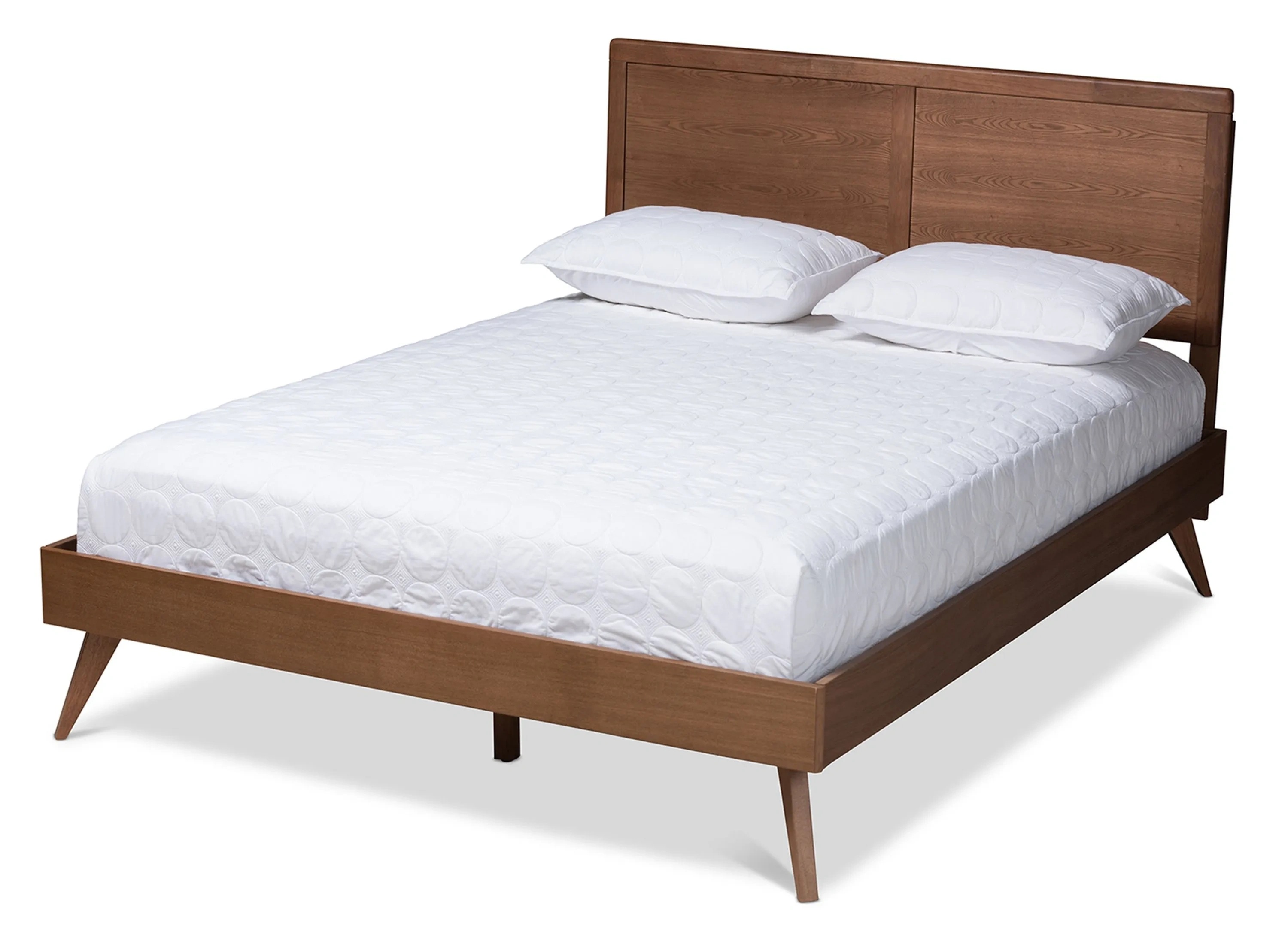 ブロンさま専用 Zenon Mid-Century Queen Size Platform Bed | Raymour & Flanigan