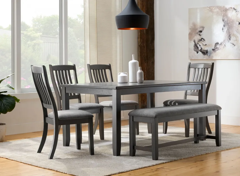 Maple Ridge 6-pc. Dining Set | Raymour & Flanigan
