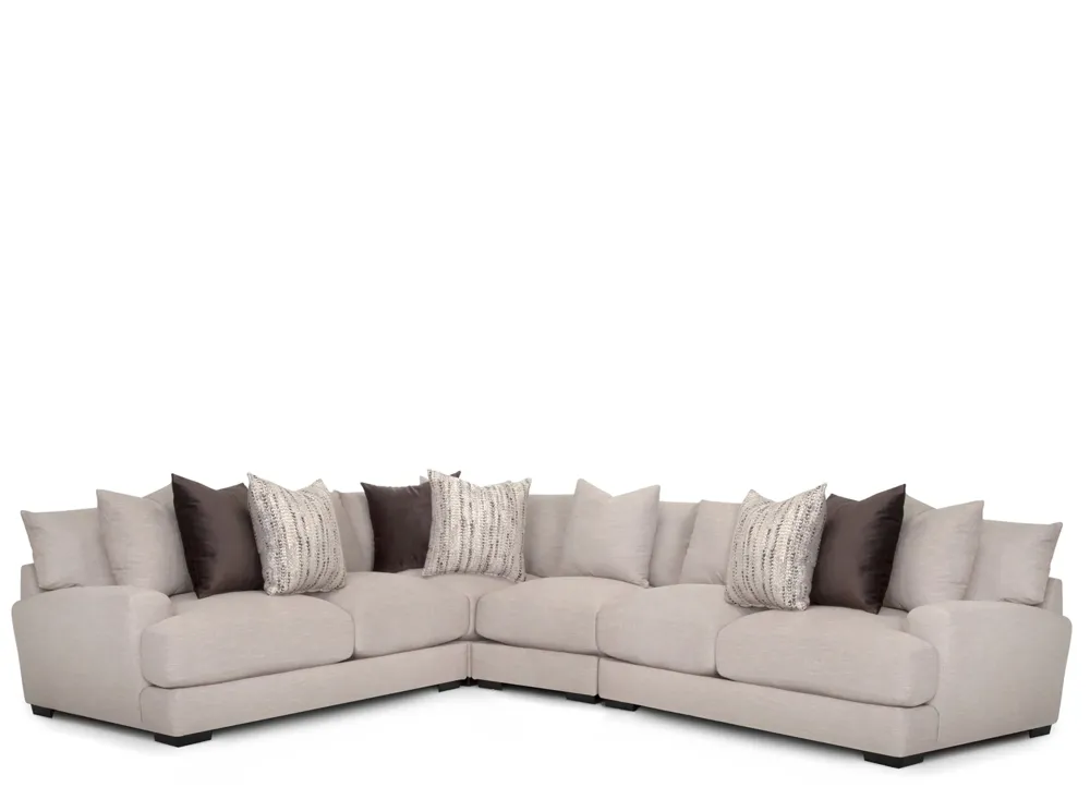 Carter 4-pc. Sectional | Raymour & Flanigan