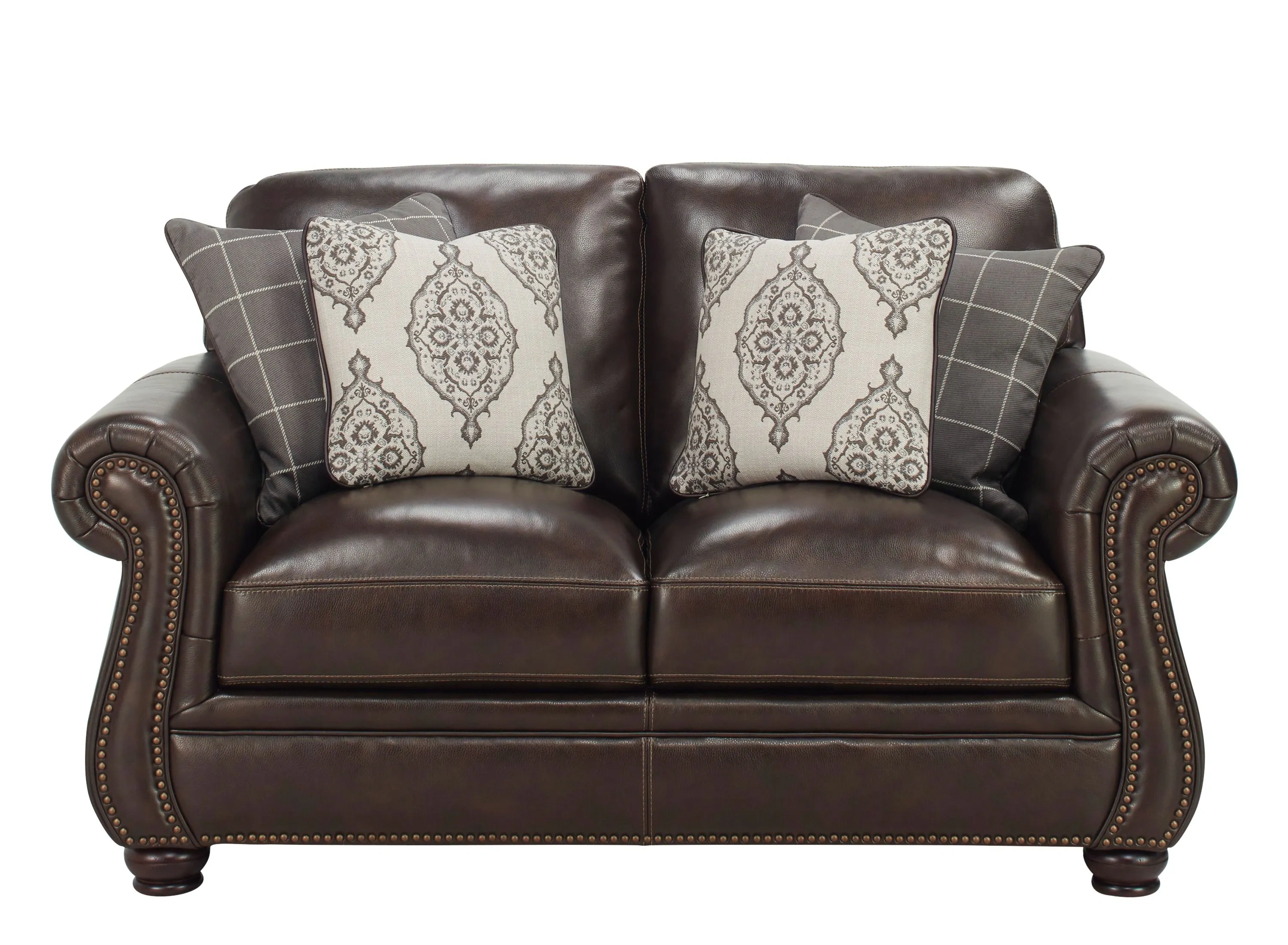 Alistair Leather Loveseat | Raymour & Flanigan