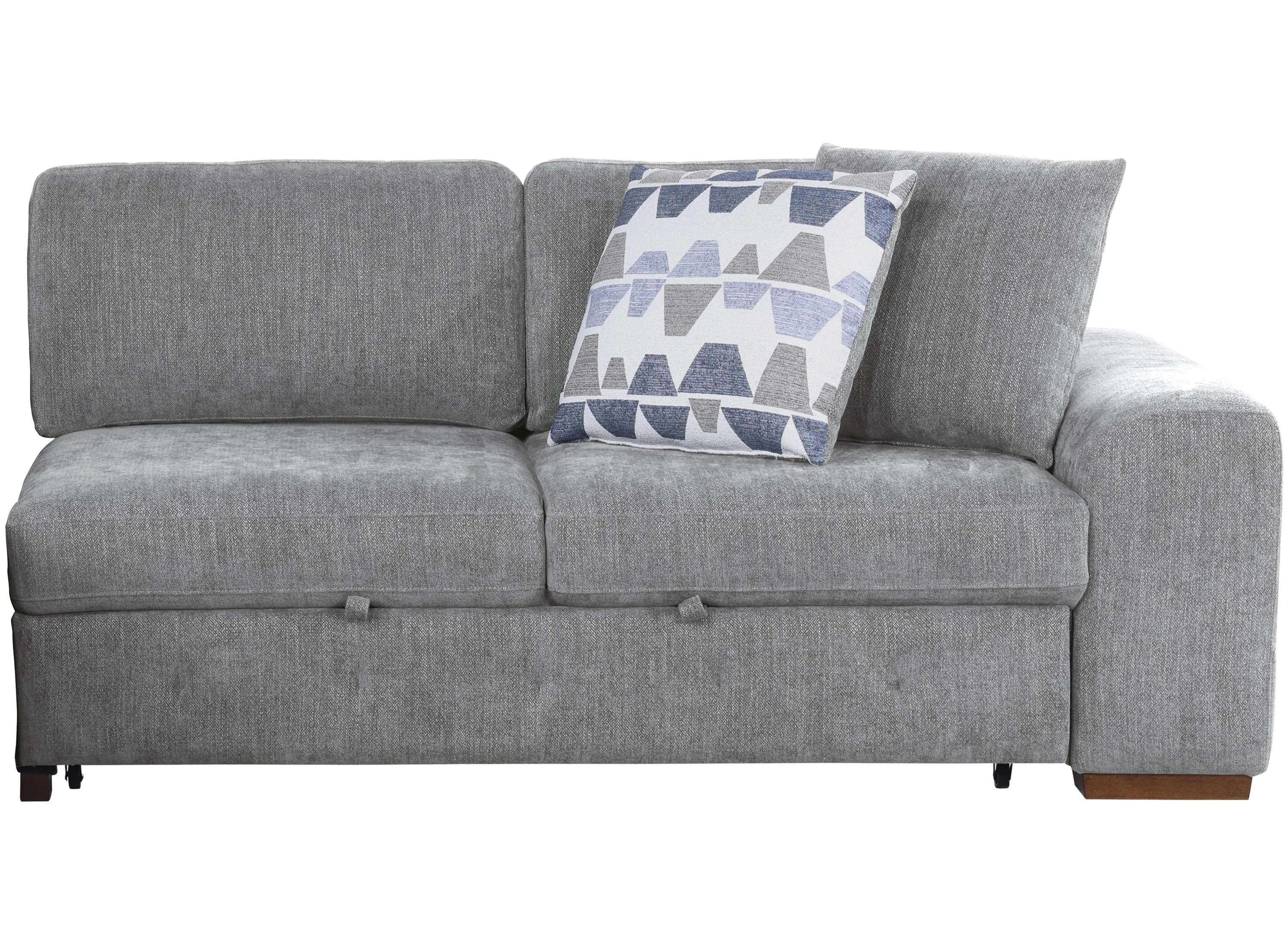 Dolman Right Arm Facing Loveseat with Pop-Up Sleeper | Raymour