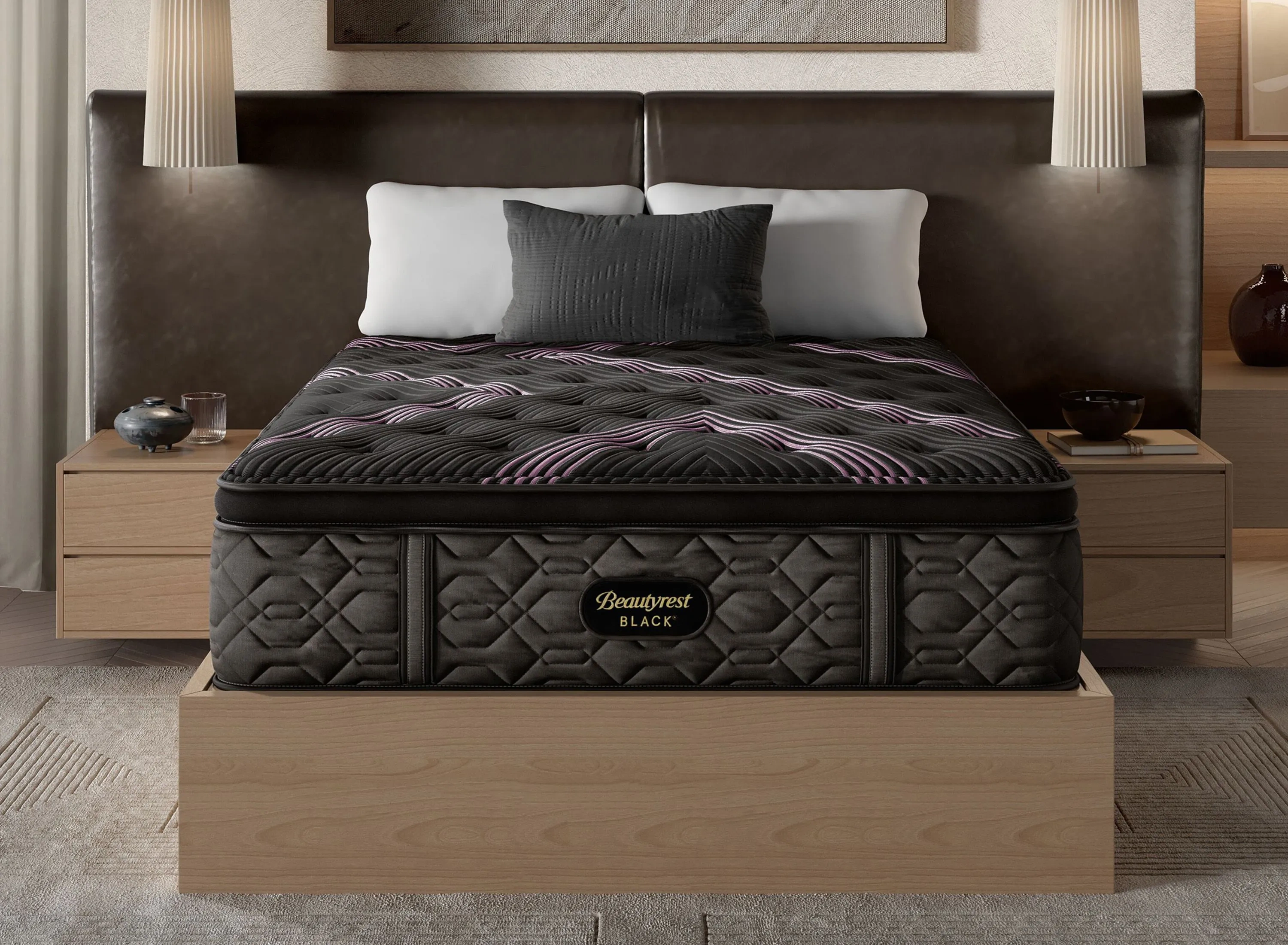 Beautyrest Black Series Two Plush Pillow Top Mattress | Raymour