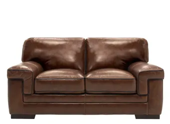 Colton Leather Loveseat Brown Product_Grid_Image