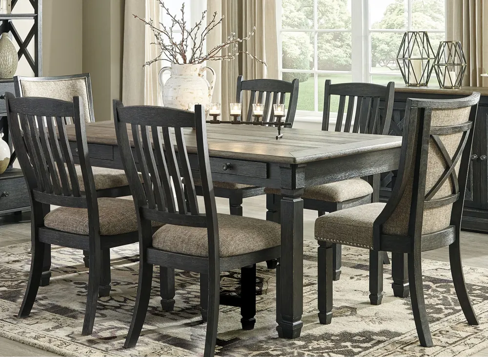 Y*n様 Phalanx Ashlan 8’06” HARD STREAMSレイ Vail 7-pc. Dining Set | Raymour & Flanigan