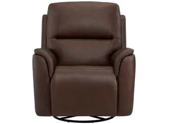 Henrick Triple Power Leather Console Loveseat | Raymour Henrick Triple Power Leather Console Loveseat | Raymour