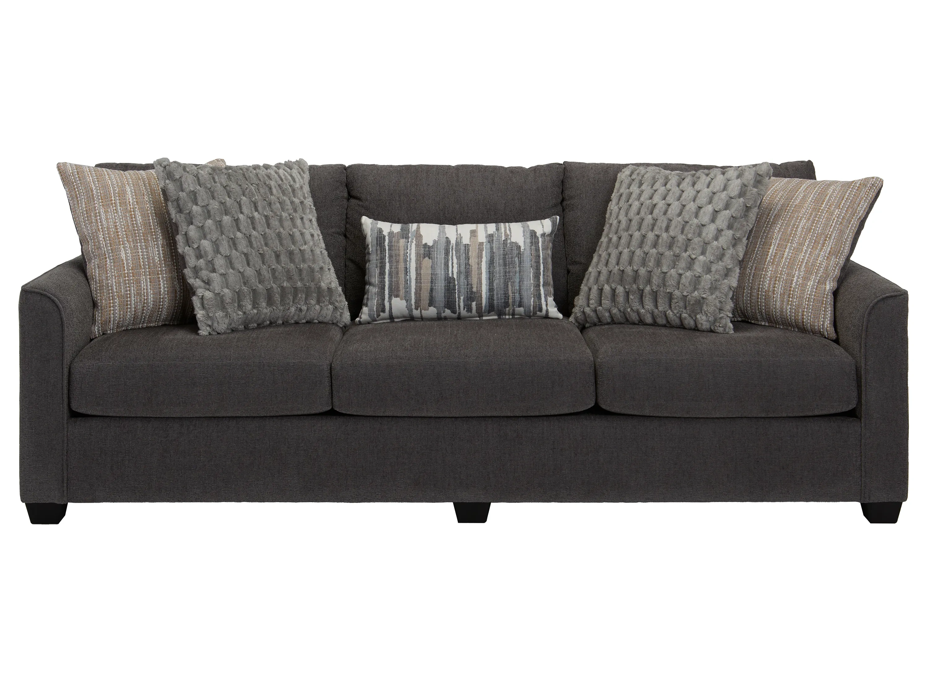 Kendall Sofa w/ Drop Down Table | Raymour & Flanigan