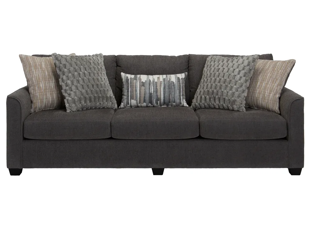 Kendall Sofa w/ Drop Down Table | Raymour & Flanigan